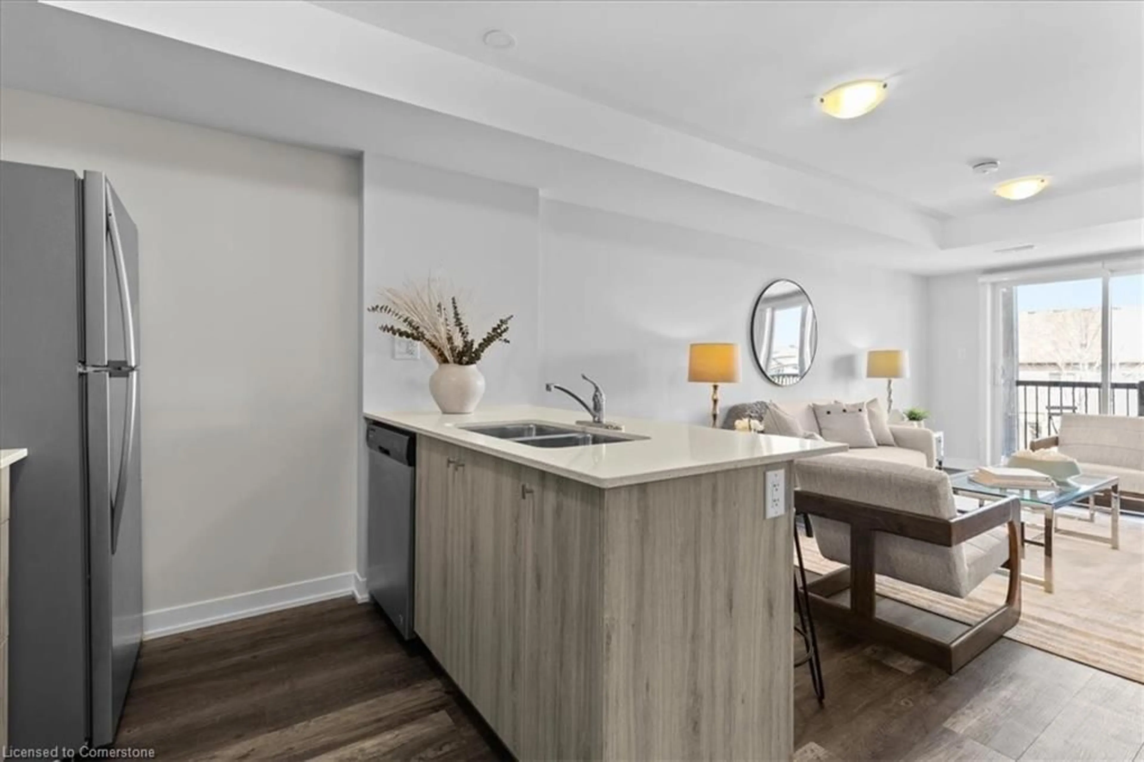 Open concept kitchen, unknown for 1331 Countrystone Dr #A4, Kitchener Ontario N2N 0C5