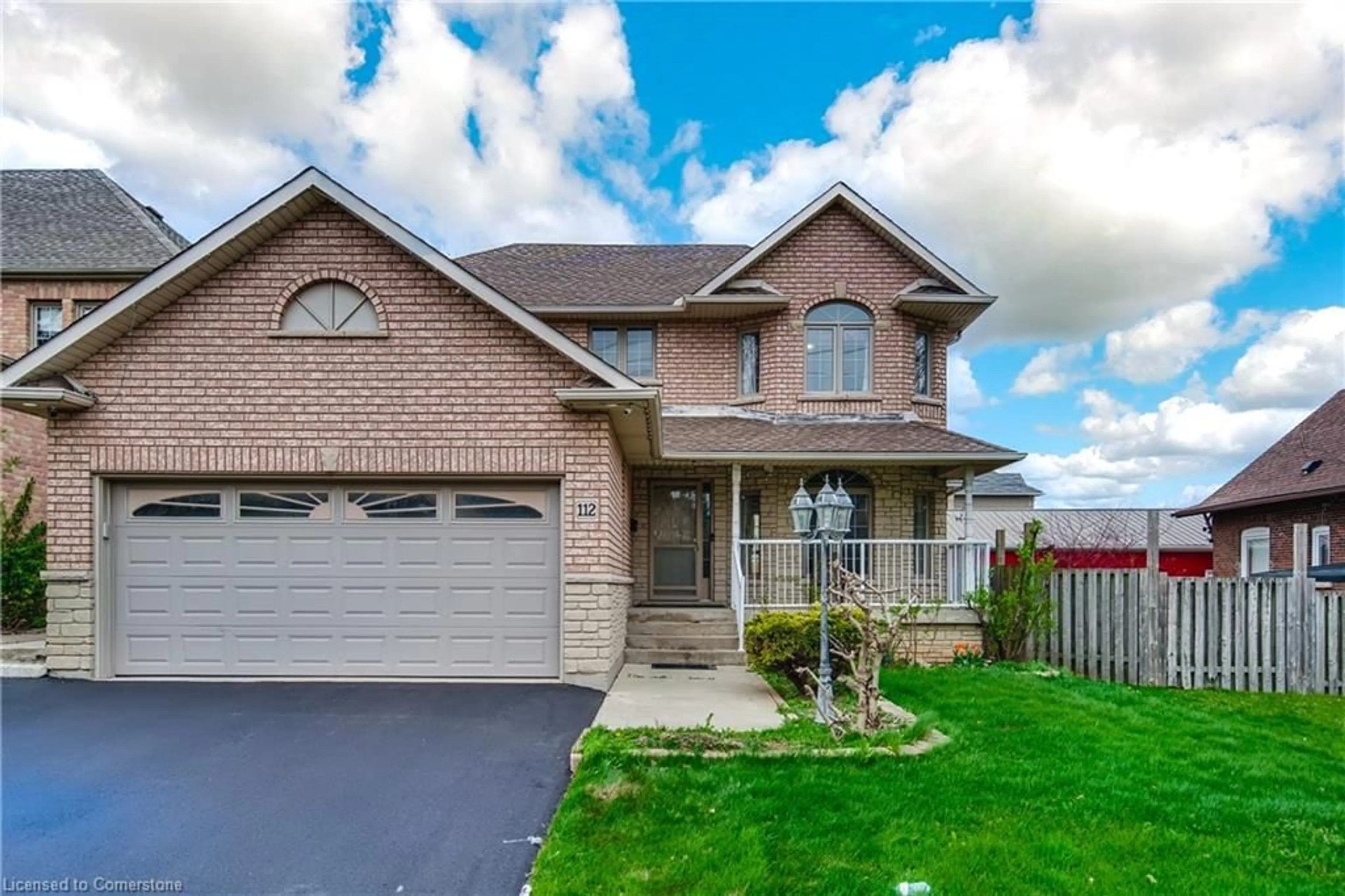 Home with brick exterior material, street for 112 Stone Church Rd, Hamilton Ontario L9B 1A3