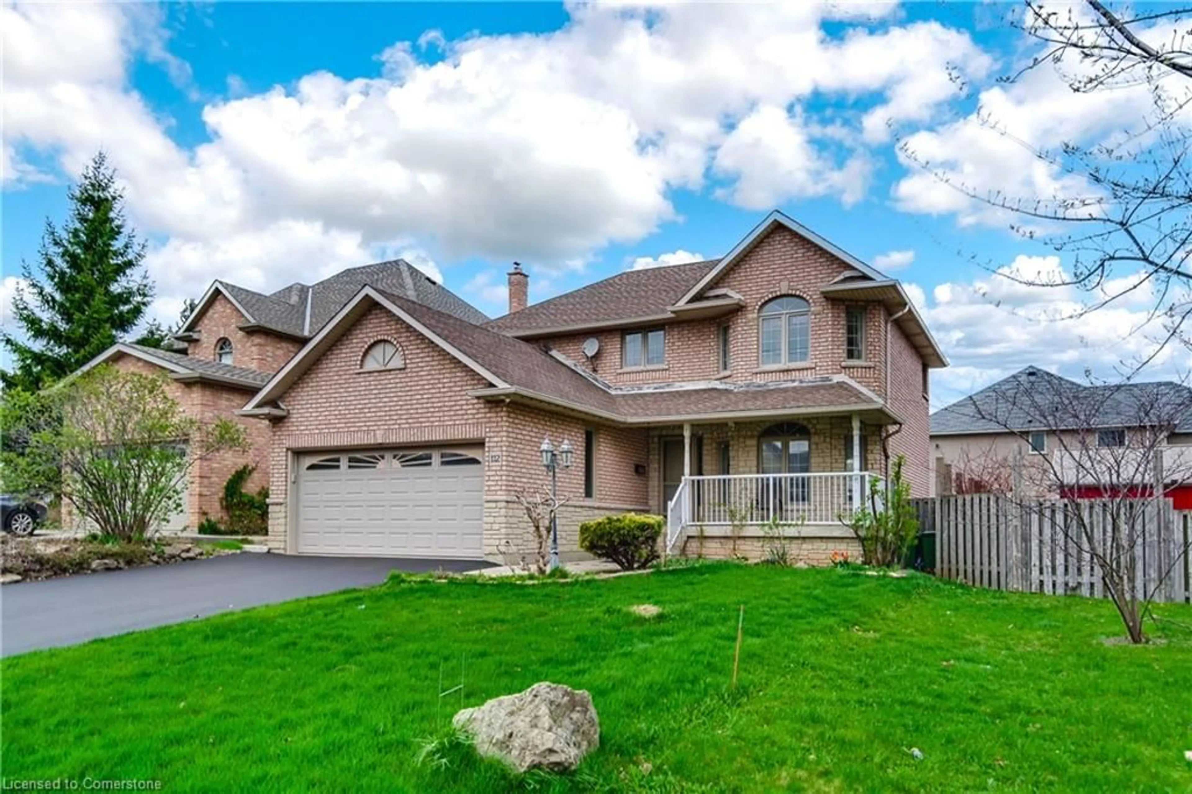 Home with brick exterior material, street for 112 Stone Church Rd, Hamilton Ontario L9B 1A3