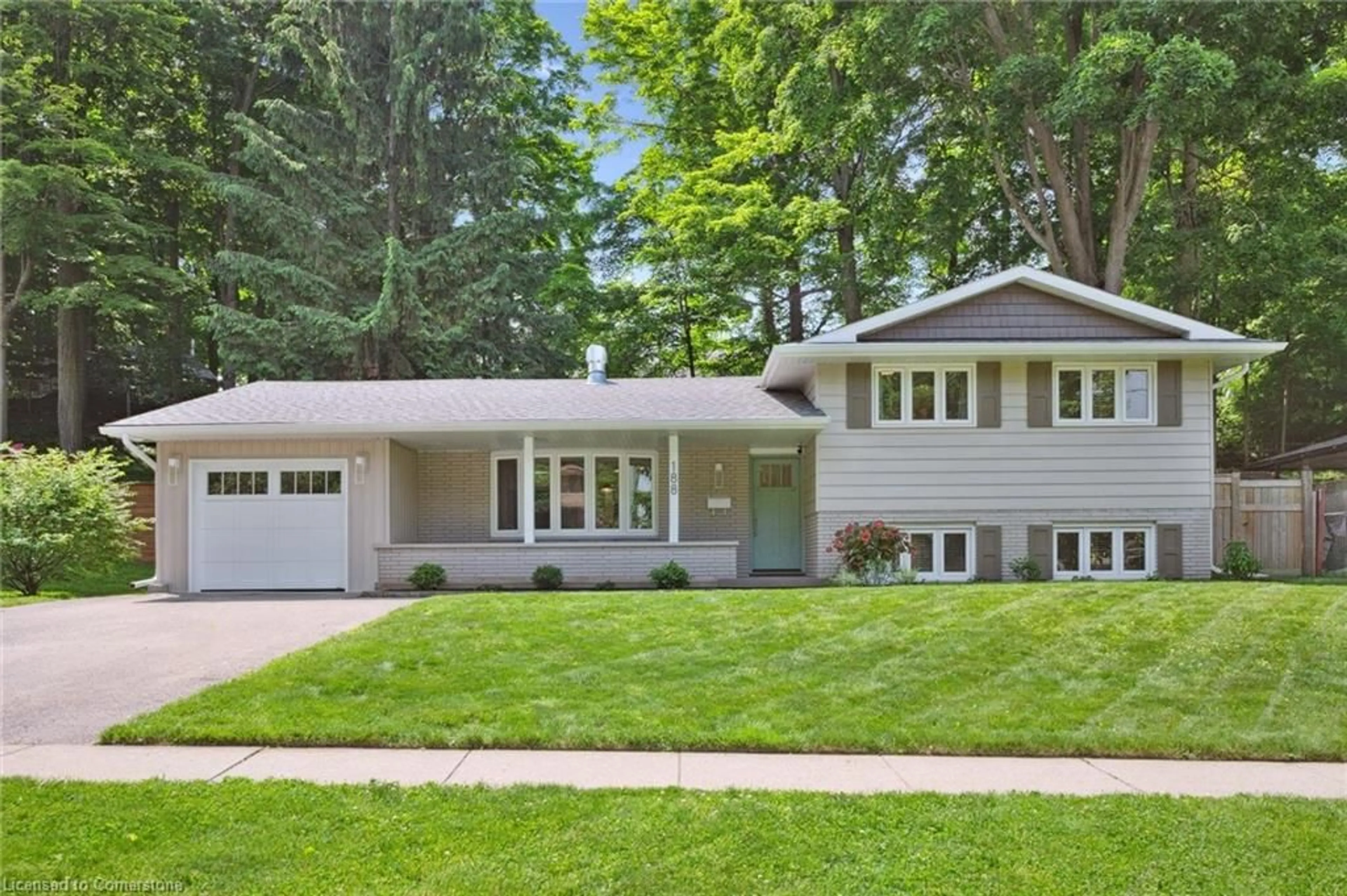 Home with vinyl exterior material, street for 188 Winston Blvd, Cambridge Ontario N3C 1M3
