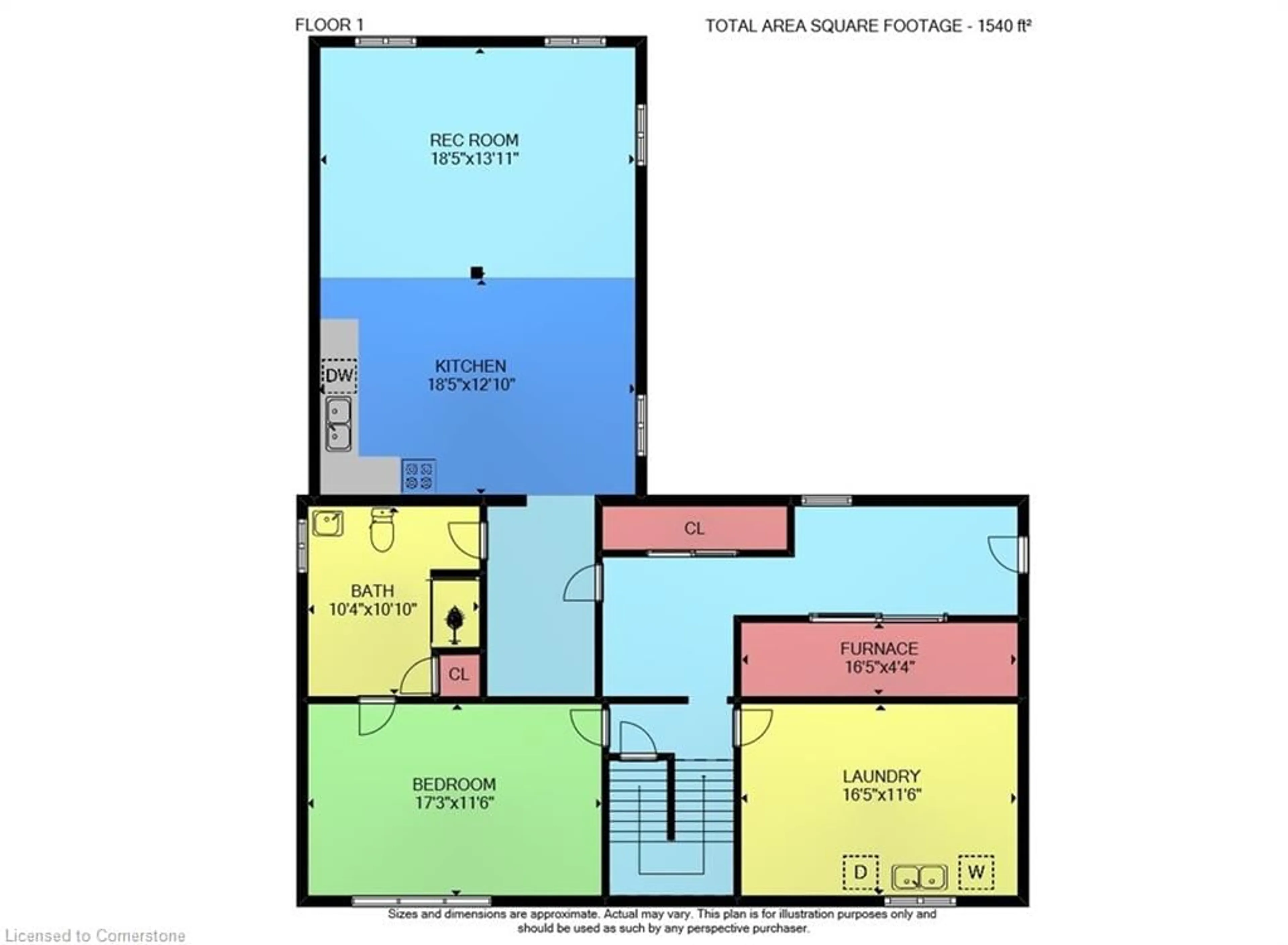 Floor plan for 328 Haldimand Rd 17, Dunnville Ontario N1A 2W4