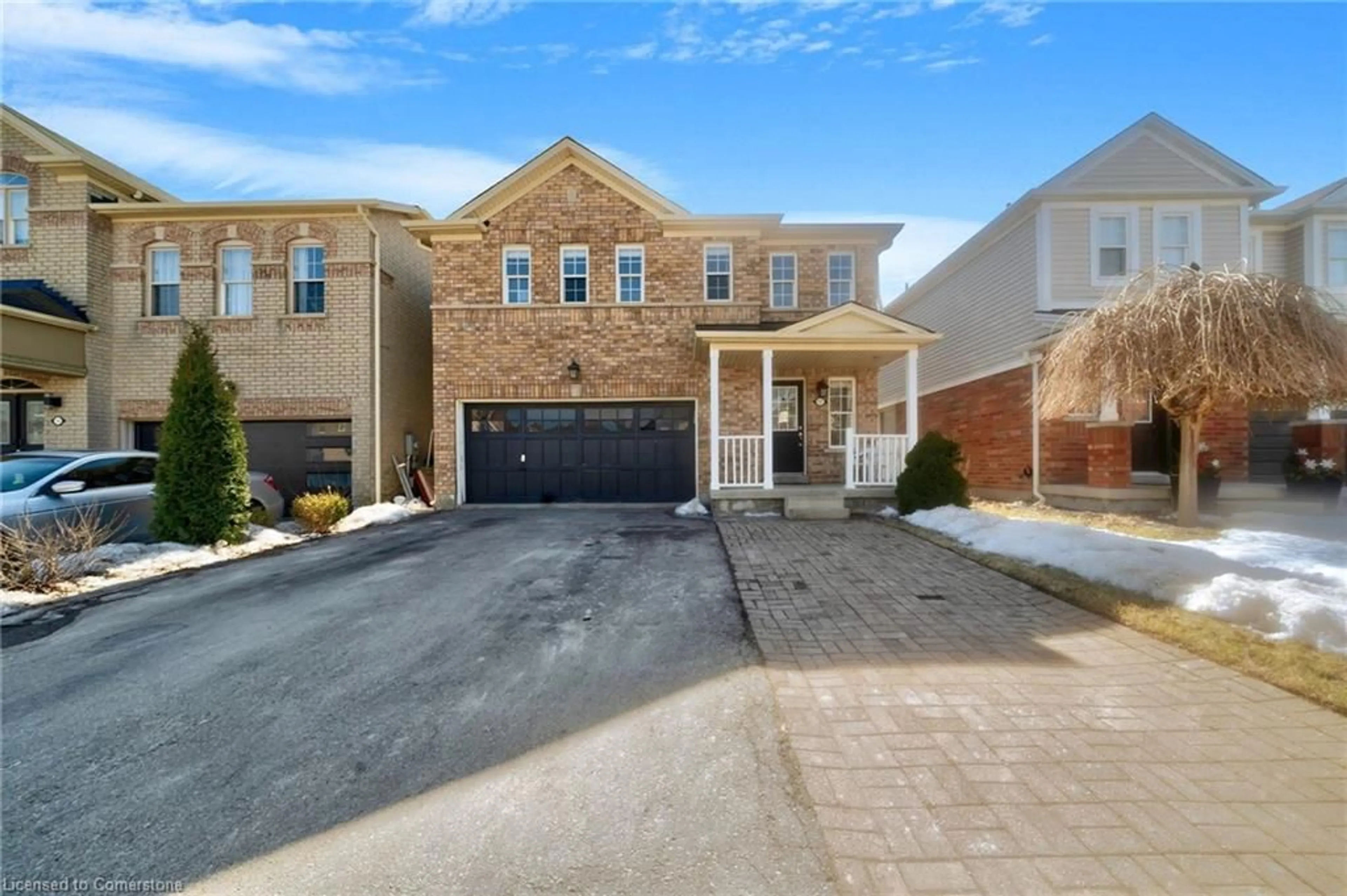 Home with brick exterior material, street for 157 Voyager Pass, Hamilton Ontario L0R 1C0