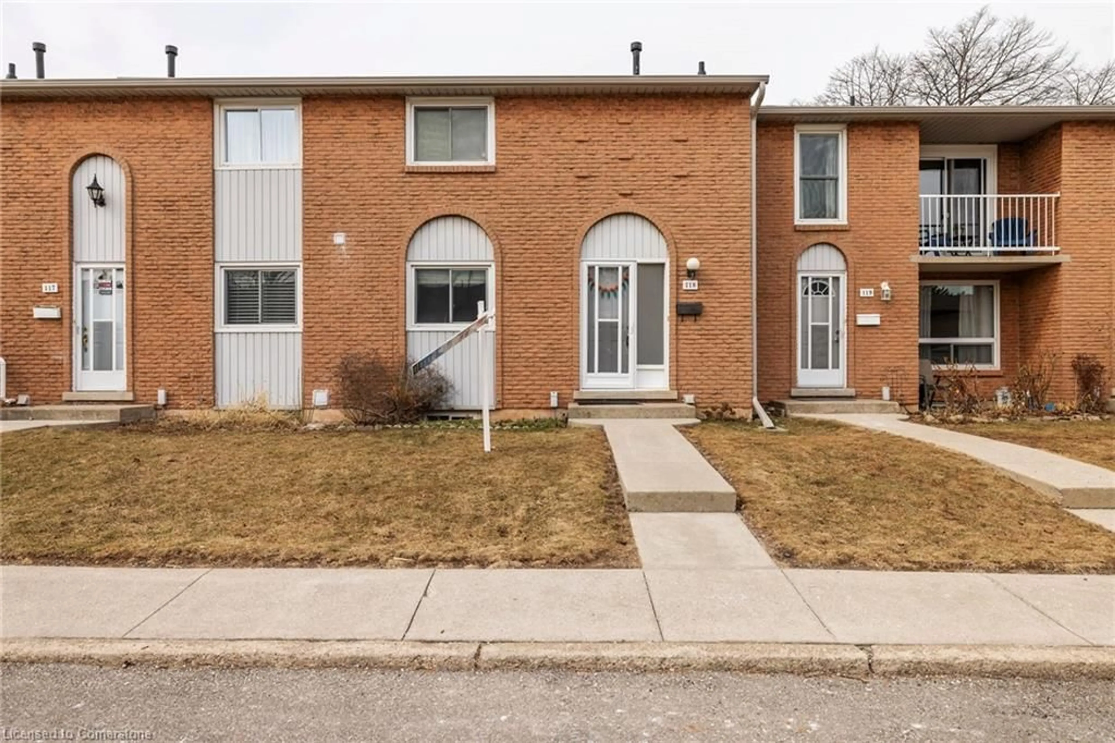 Home with brick exterior material, street for 151 Gateshead Cres #118, Stoney Creek Ontario L8G 3W1