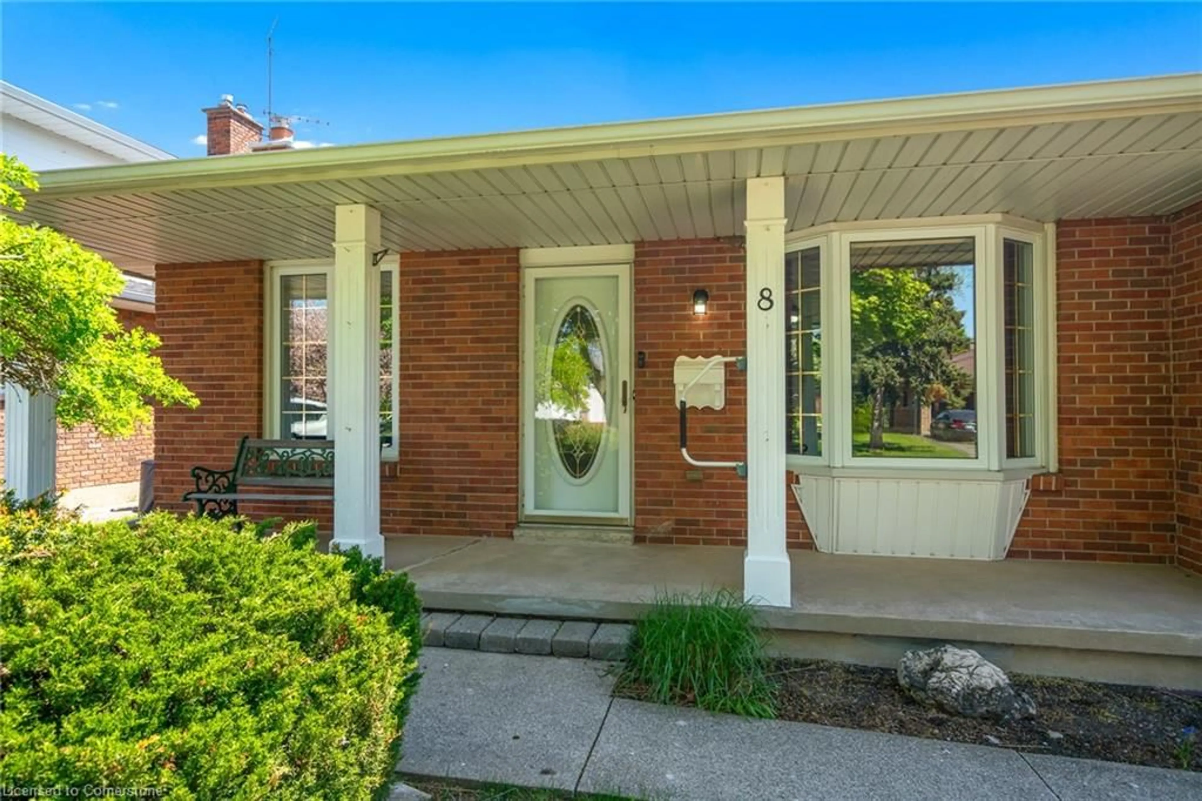 Home with brick exterior material, street for 8 Dolly Cir, St. Catharines Ontario L2P 3T2