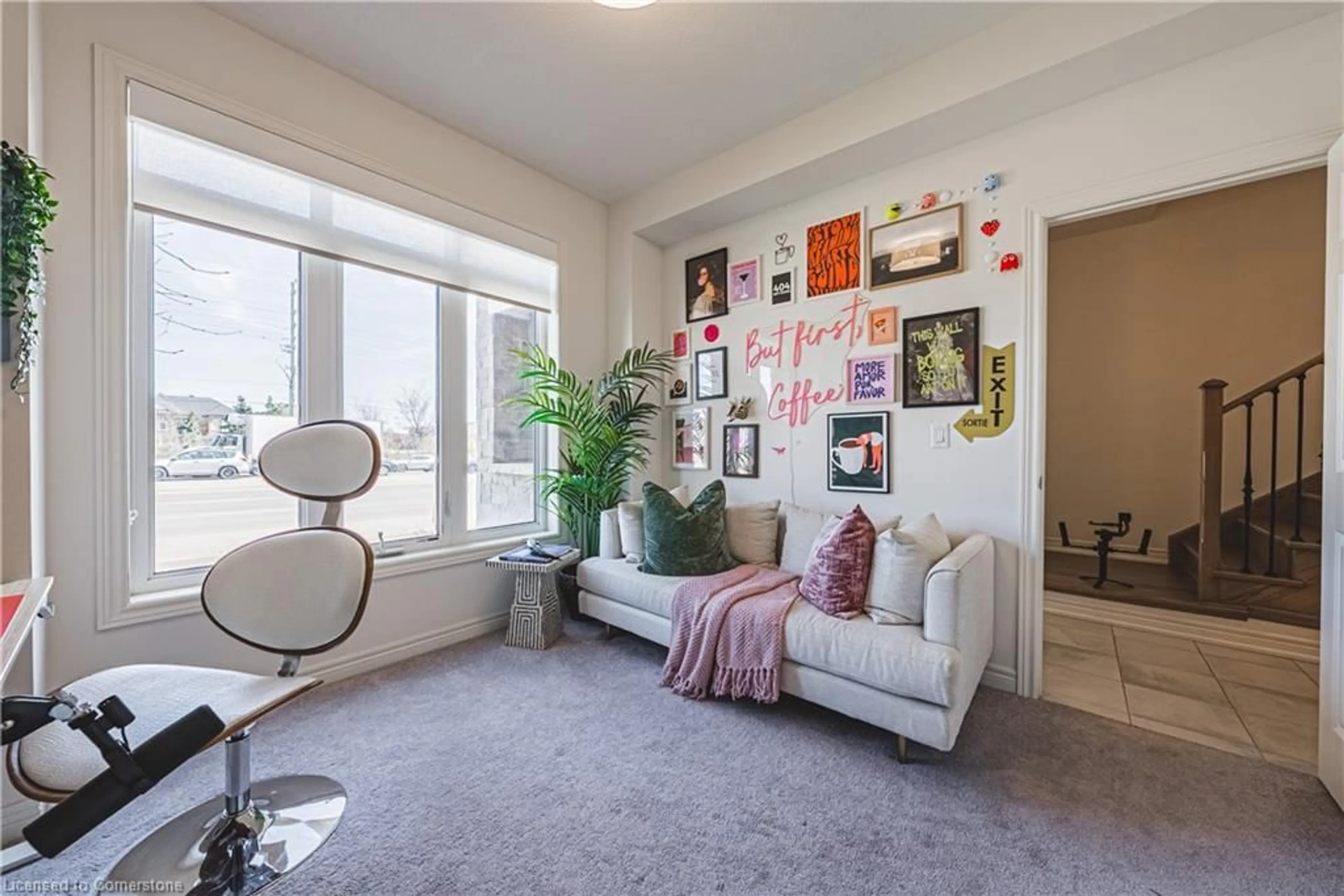 Living room with furniture, unknown for 525 Dundas St, Oakville Ontario L6H 3P6