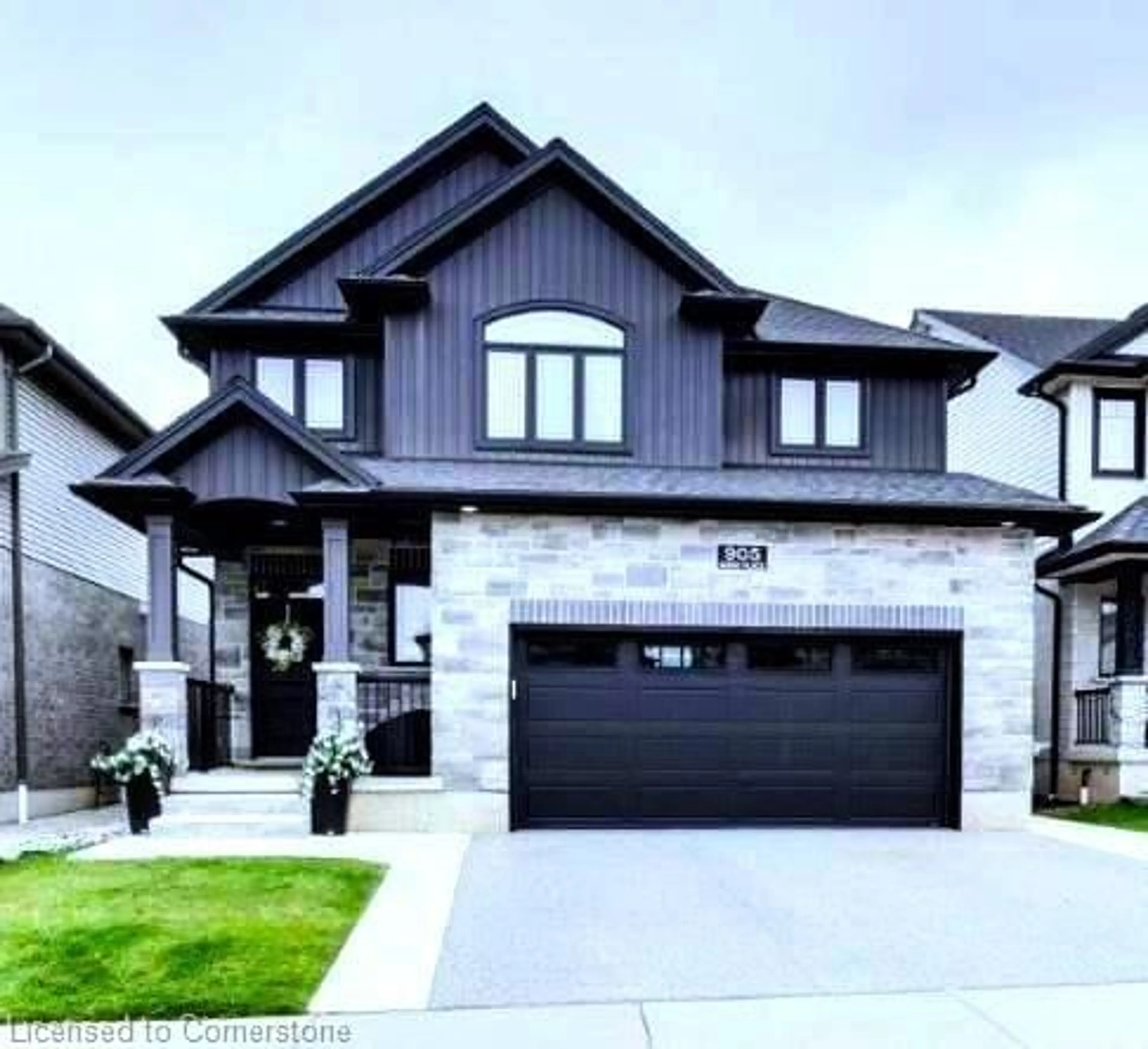 Home with brick exterior material, street for 905 Moro Pl, Woodstock Ontario N4T 0K6