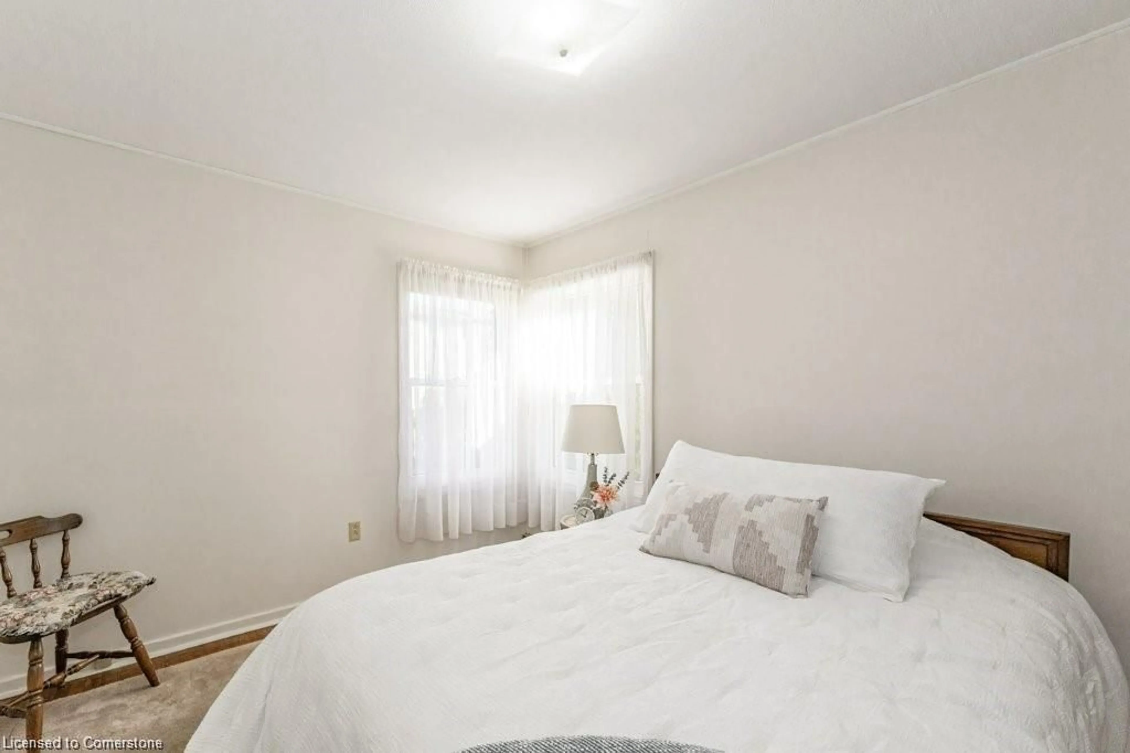 Bedroom with bed, unknown for 43 Munn St, Hamilton Ontario L8V 1K1