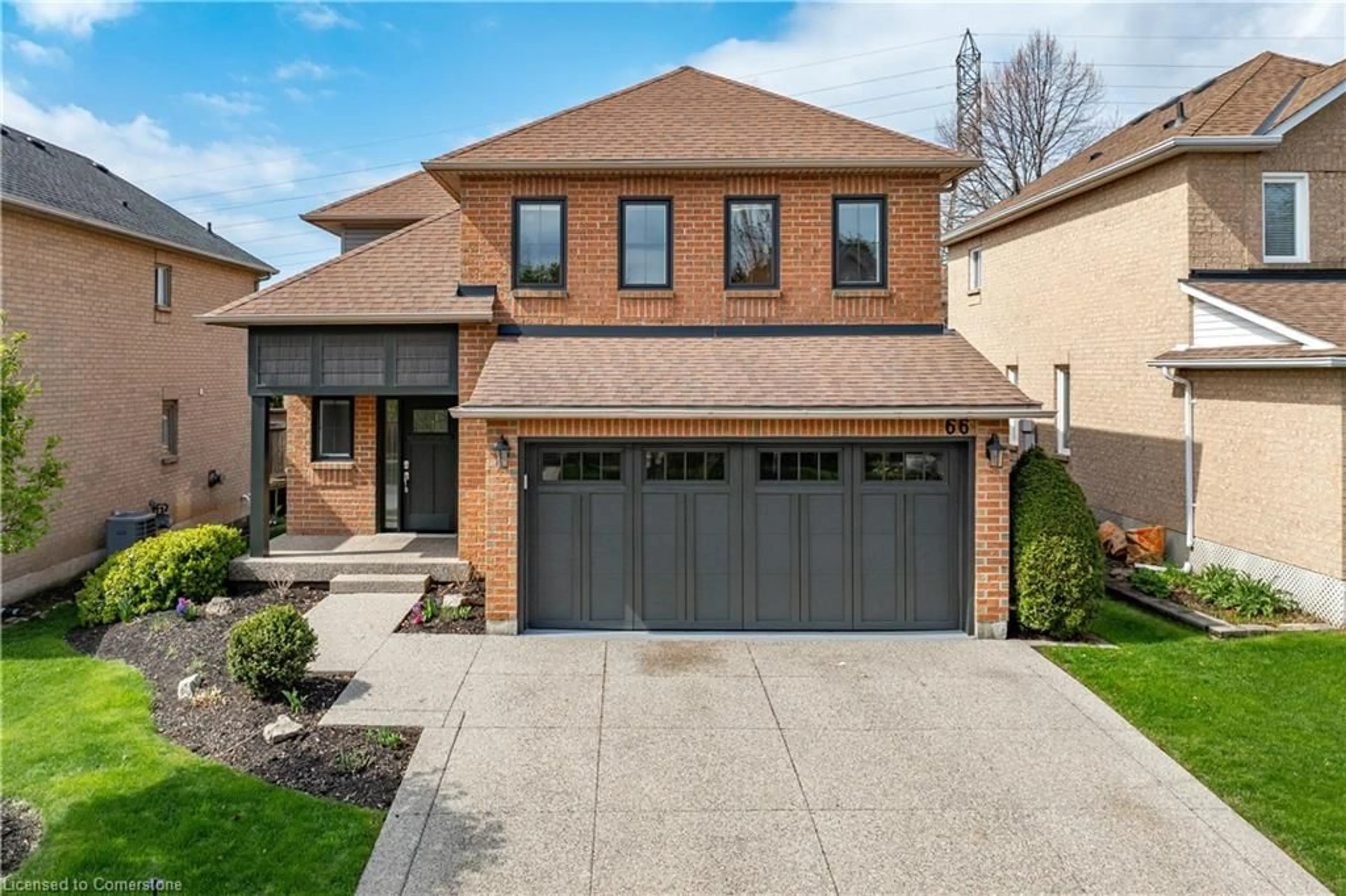 Home with brick exterior material, street for 1150 Skyview Dr #66, Burlington Ontario L7P 4X5