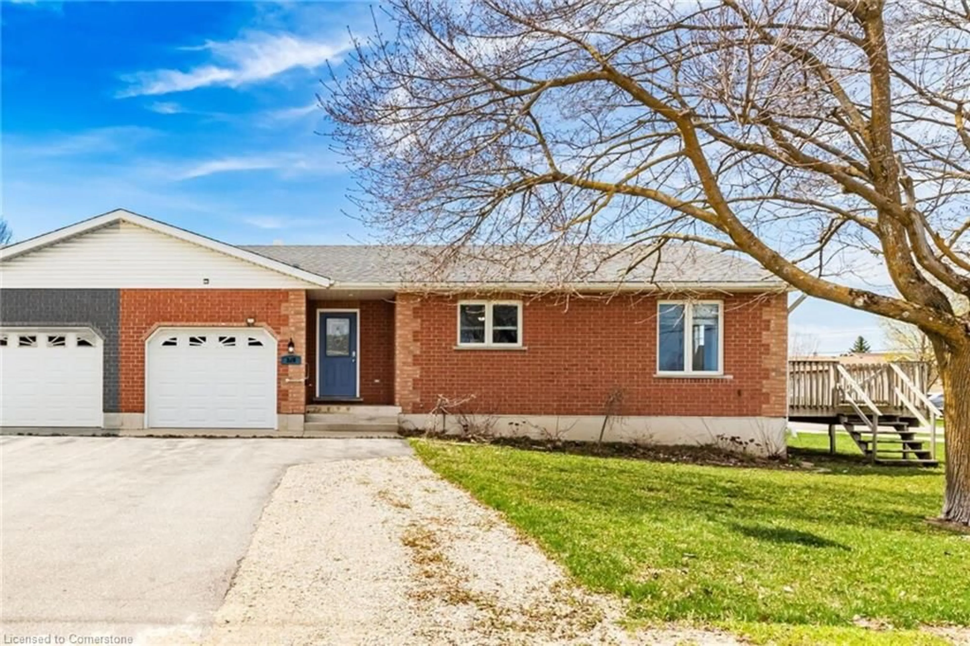 Home with brick exterior material, street for 399 Church Corner, Wellington North Ontario N0G 2L2