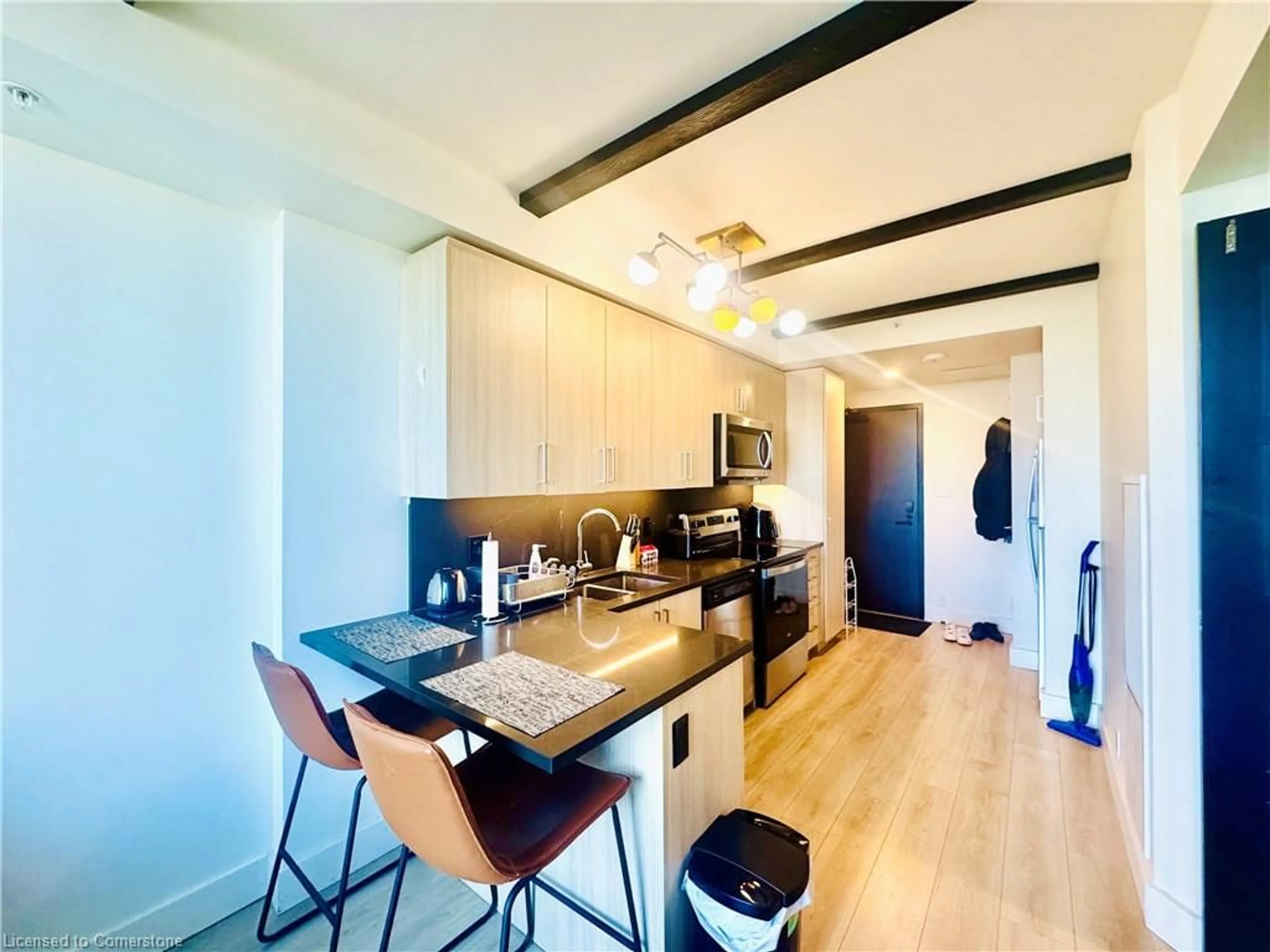 Open concept kitchen, unknown for 145 Columbia St #831, Waterloo Ontario N2L 0K7