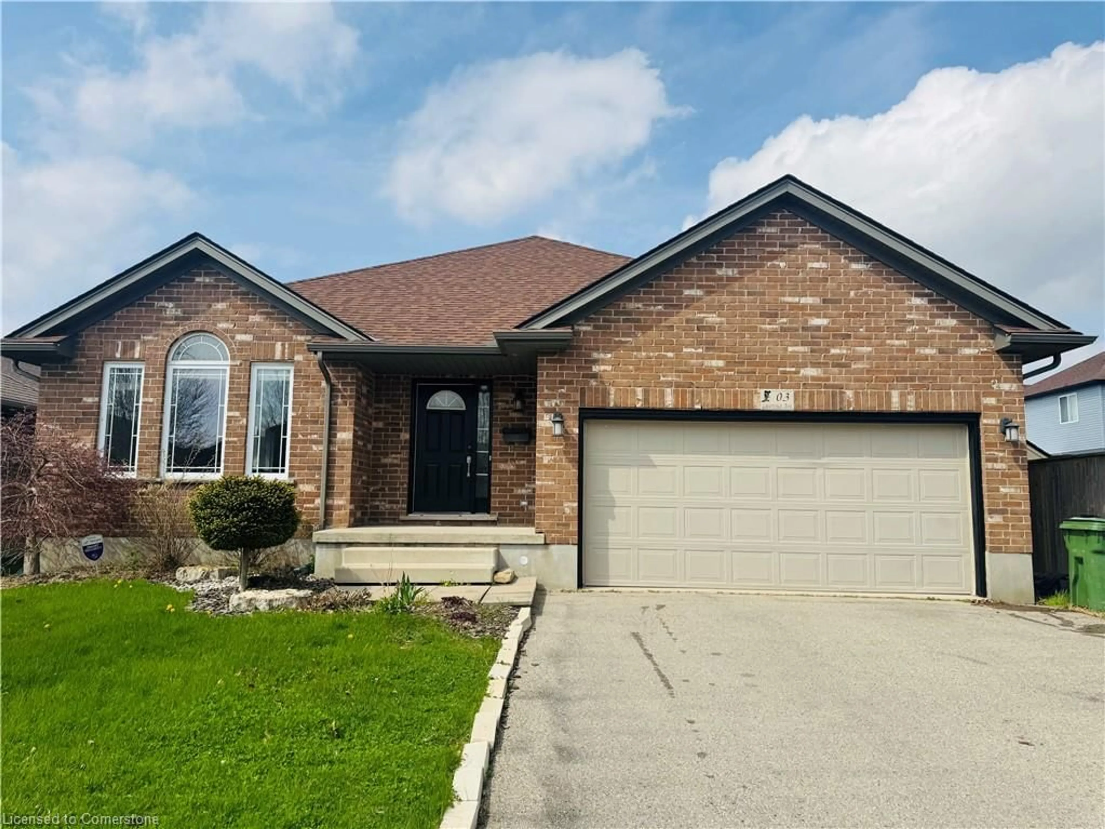 Home with brick exterior material, street for 3 Lawrence Ave, St. Thomas Ontario N5R 0B5