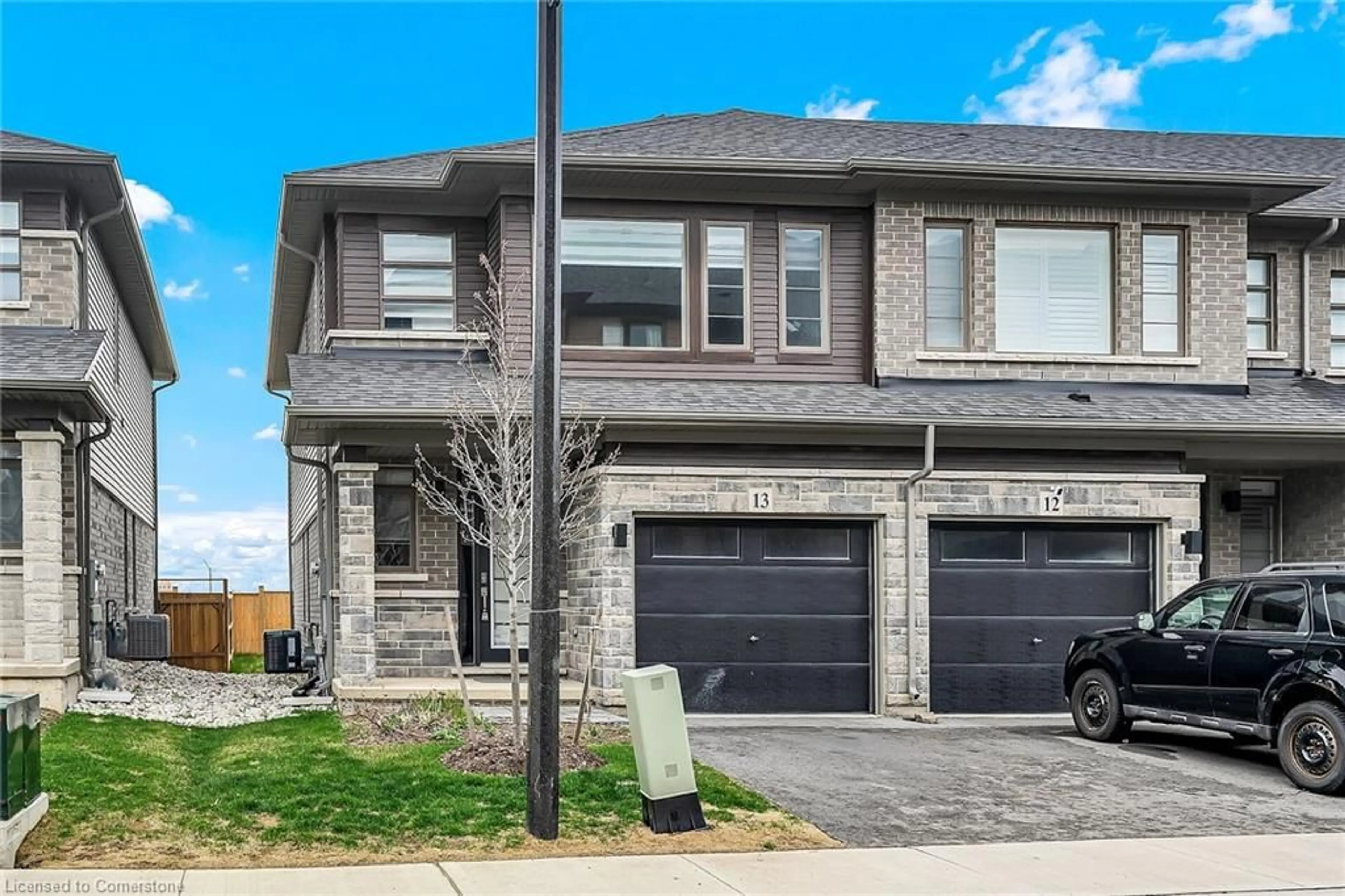 Home with brick exterior material, street for 61 Soho St #13, Stoney Creek Ontario L8J 0M6