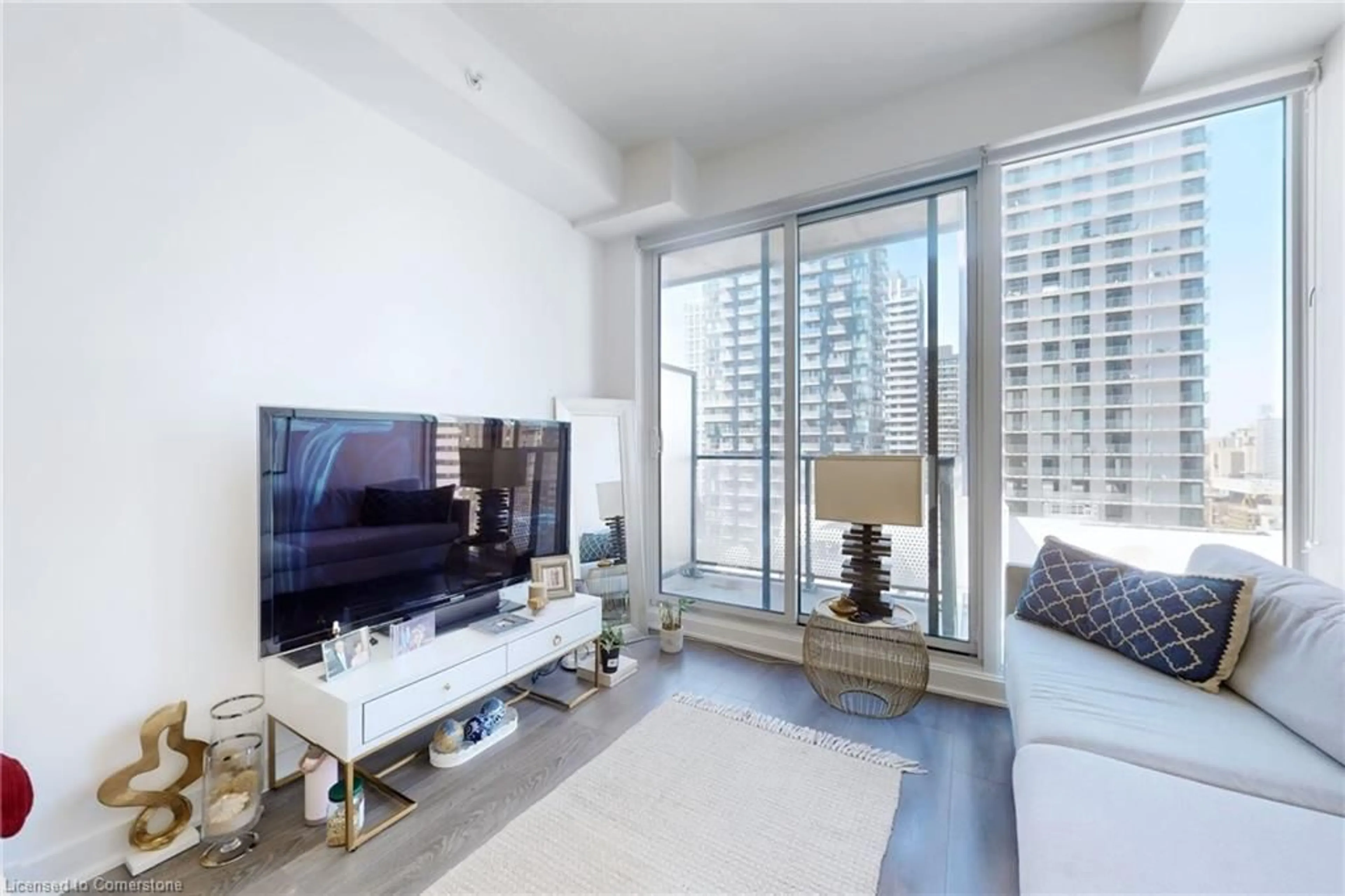 Living room with furniture, unknown for 125 Blue Jays Way #2907, Toronto Ontario M5V 0L7