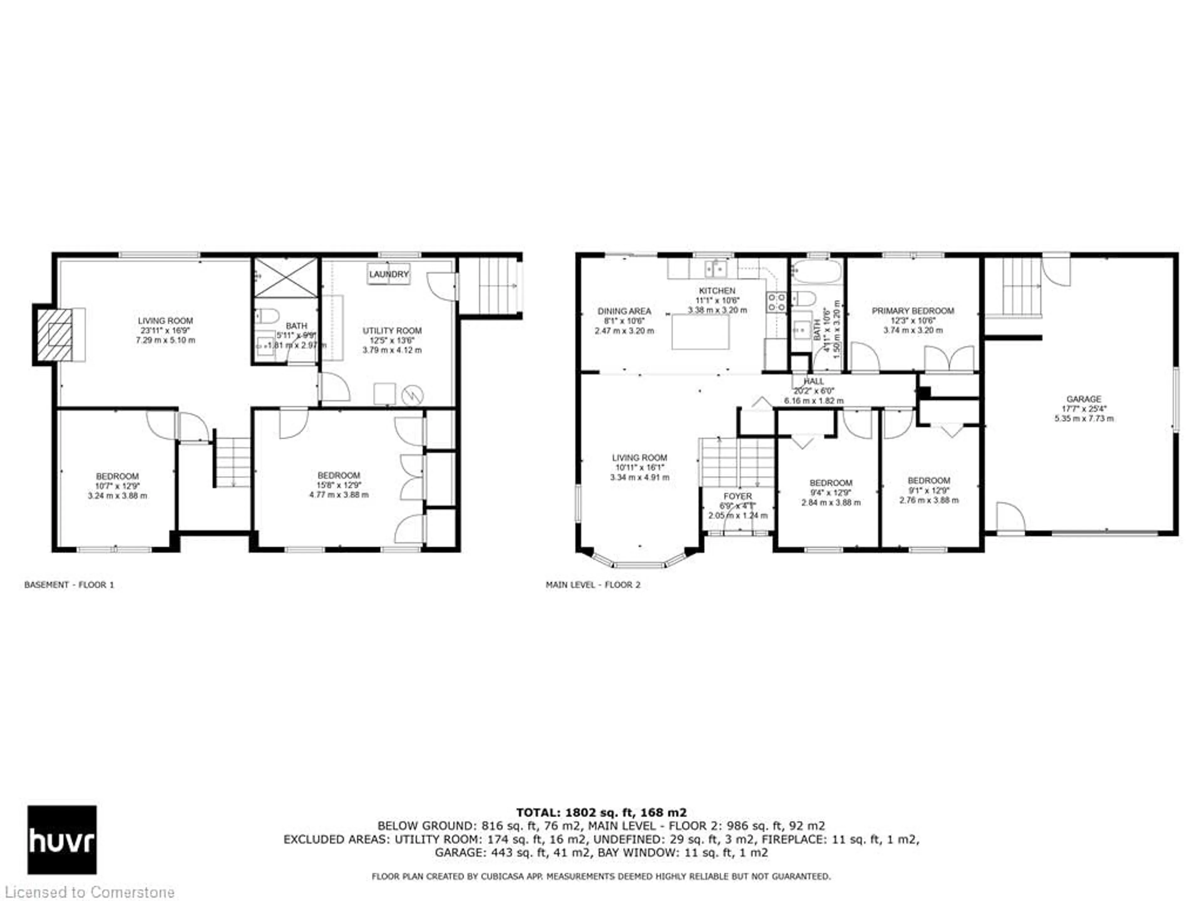 Floor plan for 123 Wade Rd, Smithville Ontario L0R 2A0