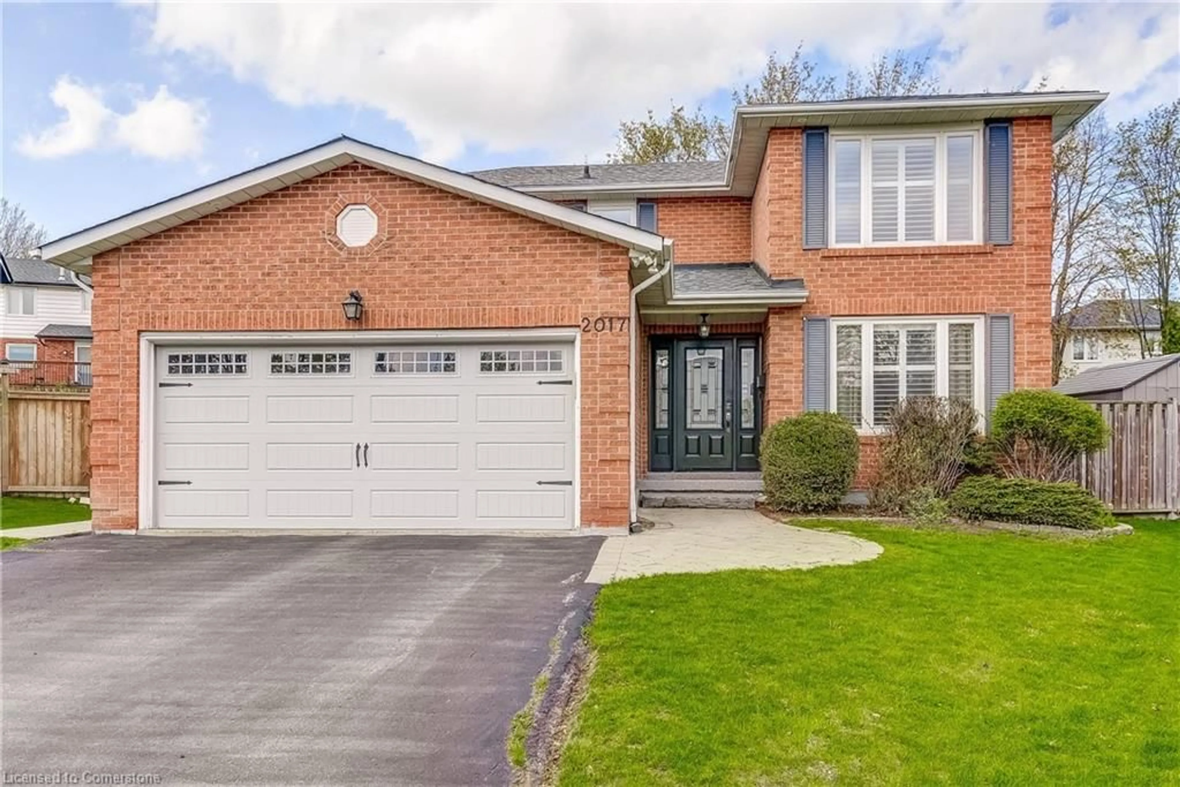 Home with brick exterior material, street for 2017 Keller Crt, Burlington Ontario L7P 4N6