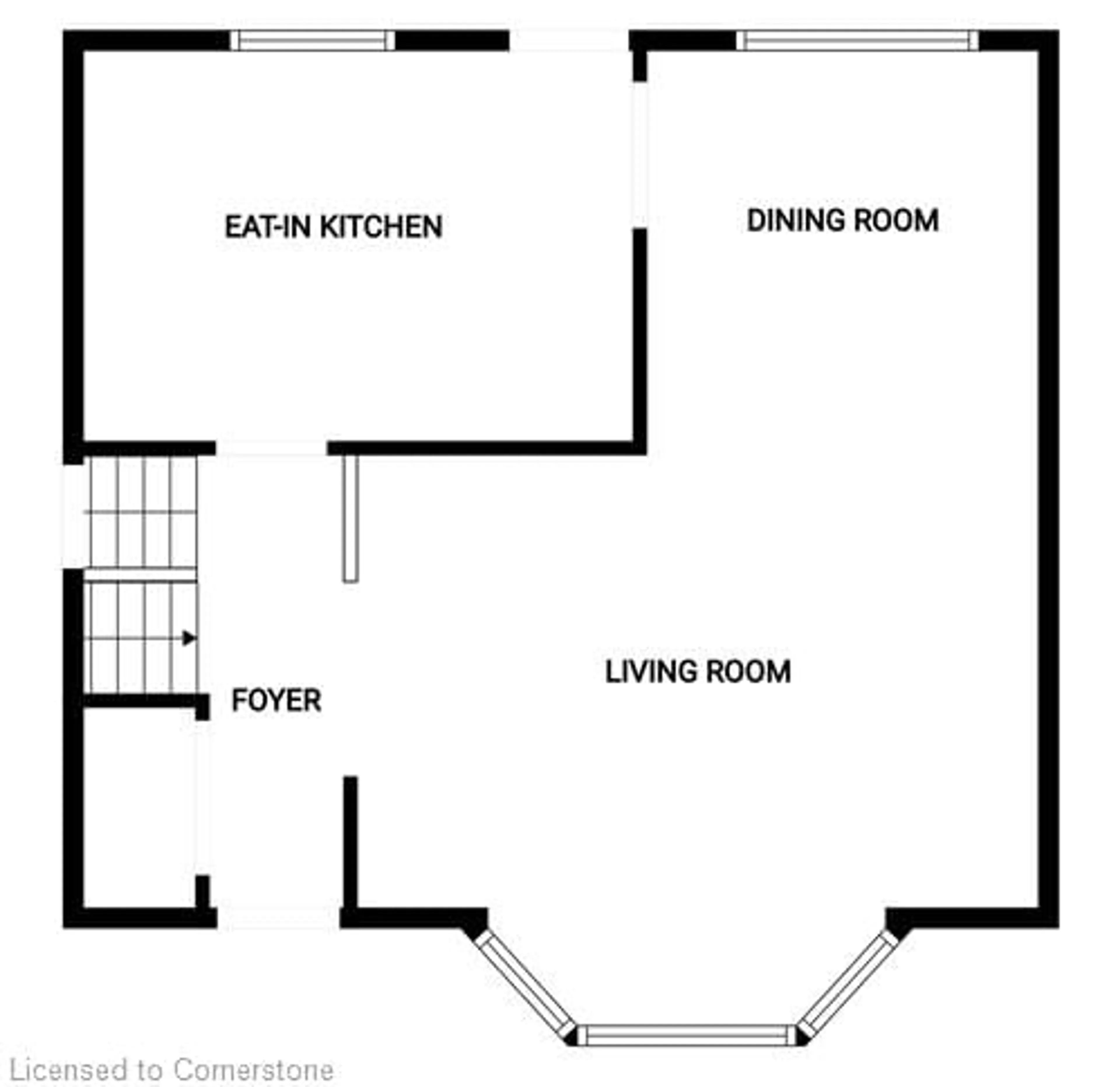 Floor plan for 70 Mayfair Ave, Dundas Ontario L9H 3L3