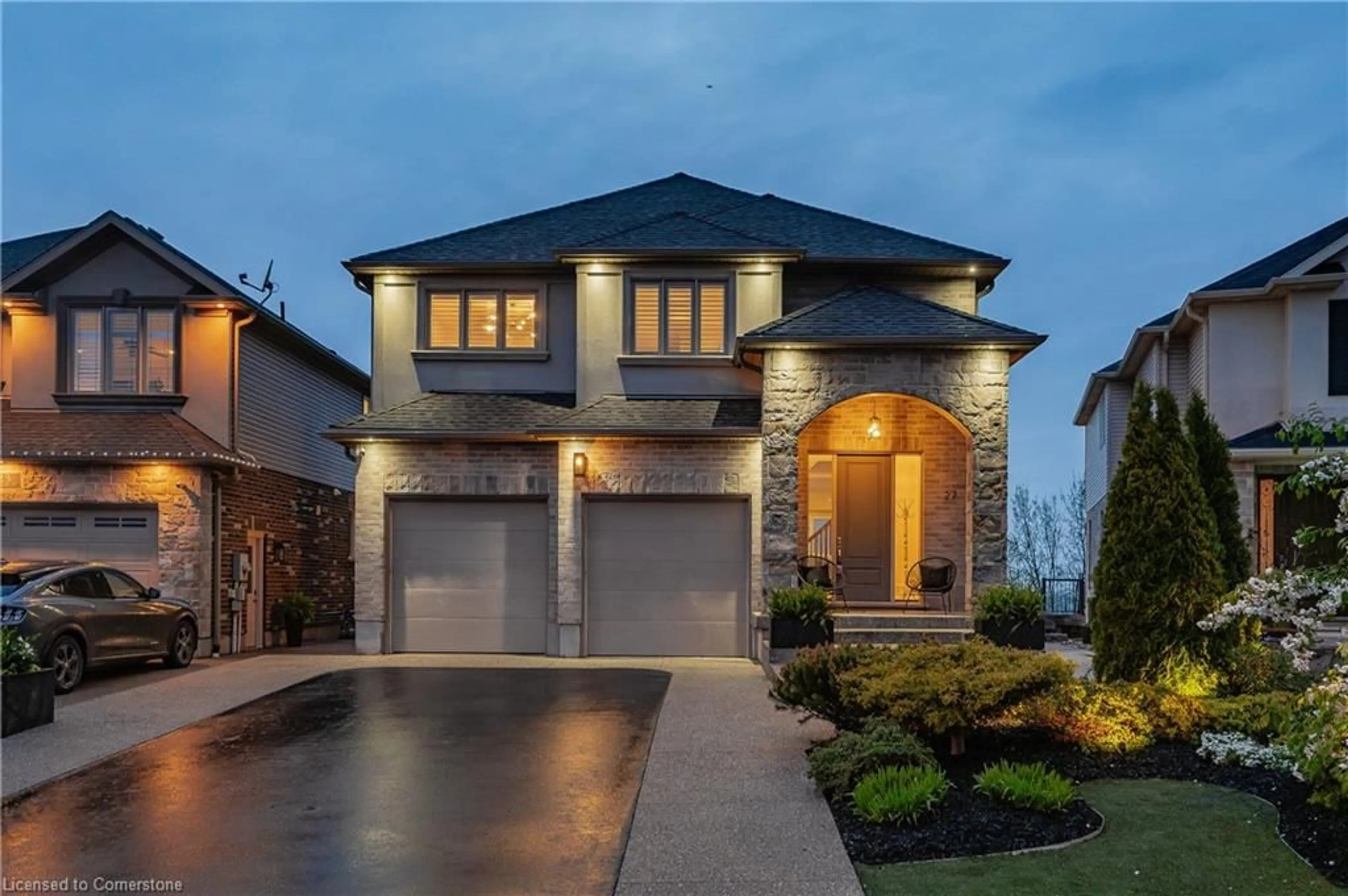 Home with brick exterior material, street for 27 Mcwilliams Court Crt, Cambridge Ontario N1P 0A9