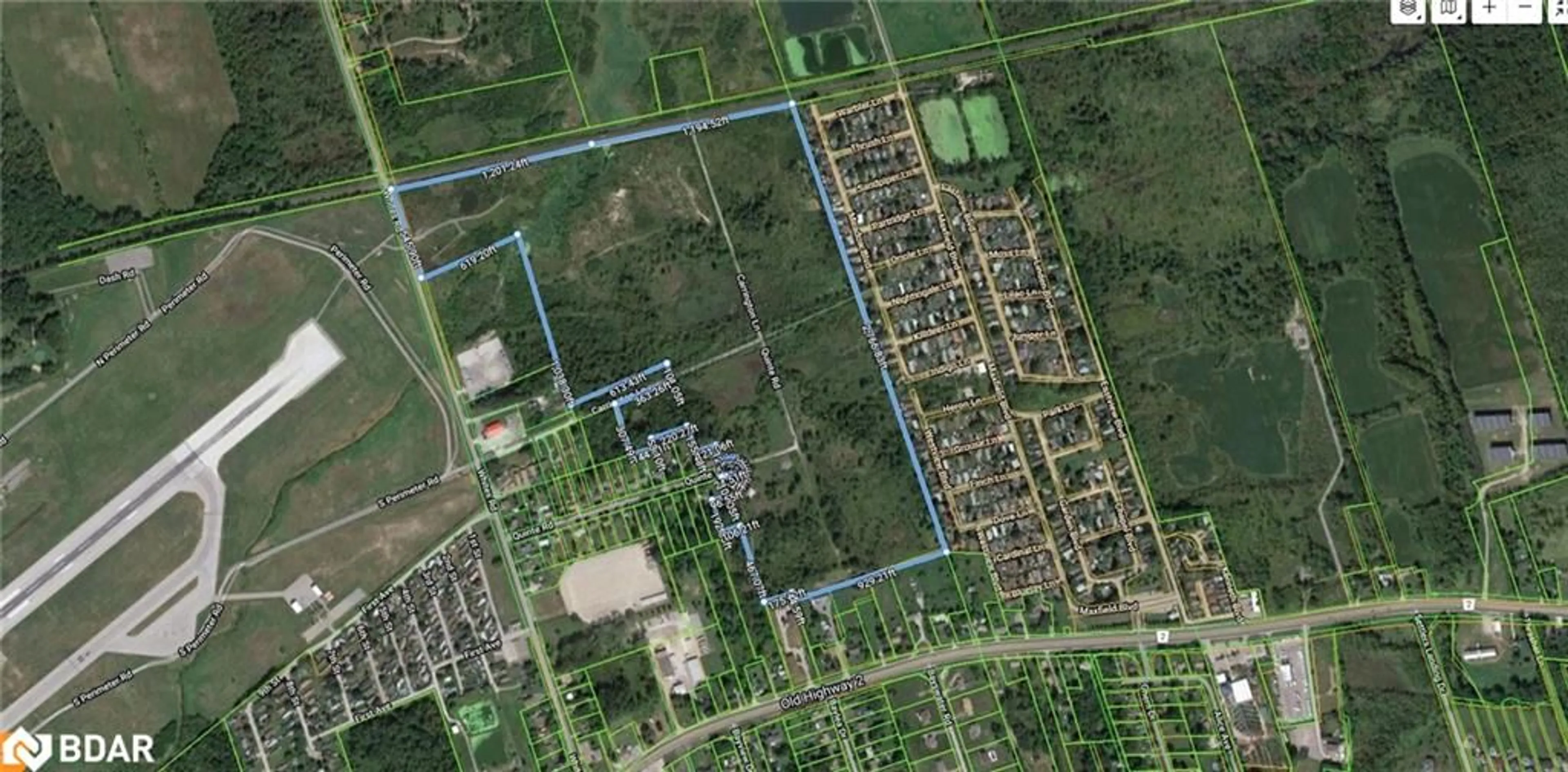 Picture of a map for N/A Whites Rd, Quinte West Ontario K8V 5P5