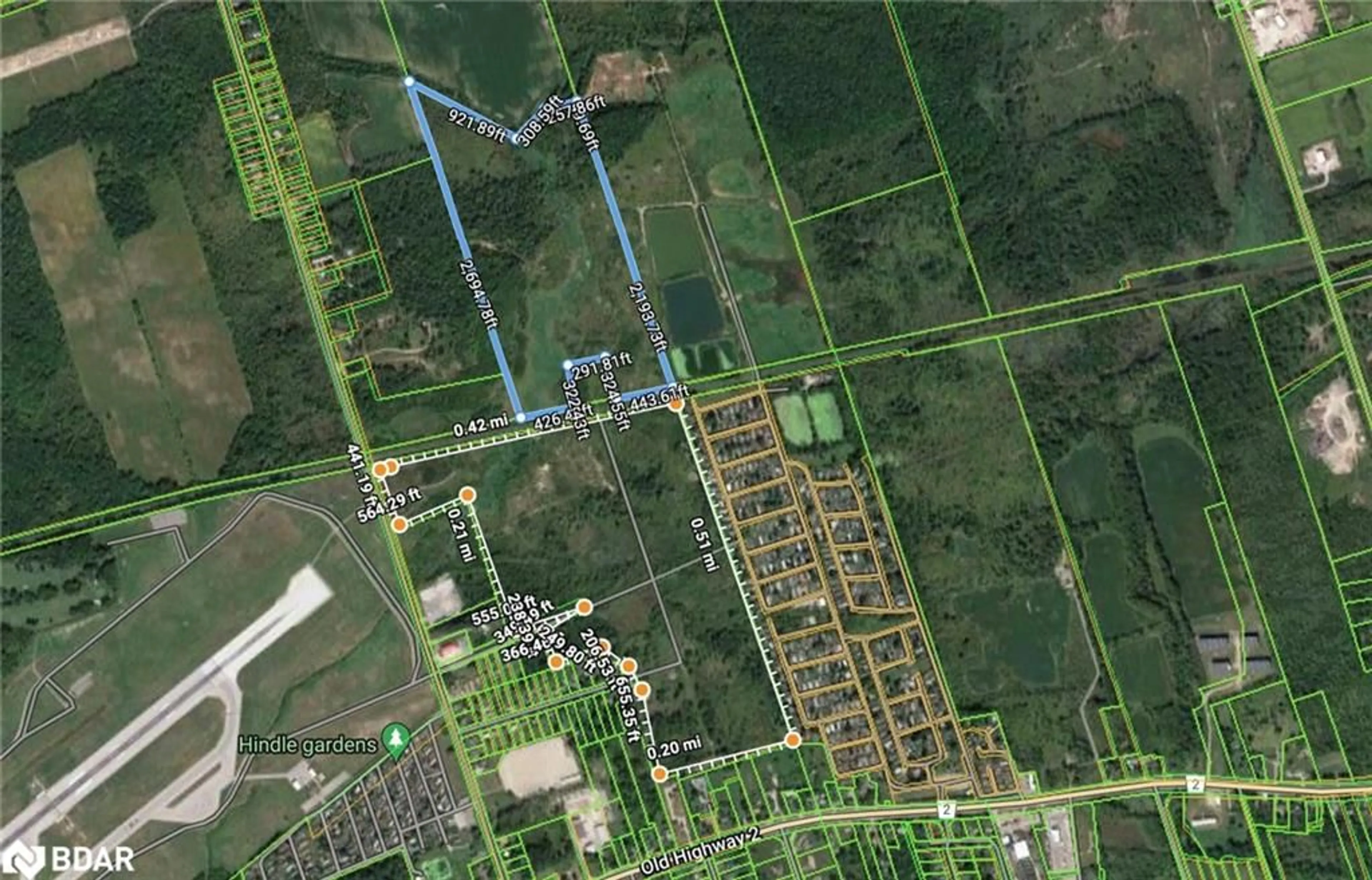 Picture of a map for N/A Whites Rd, Quinte West Ontario K8V 5P5