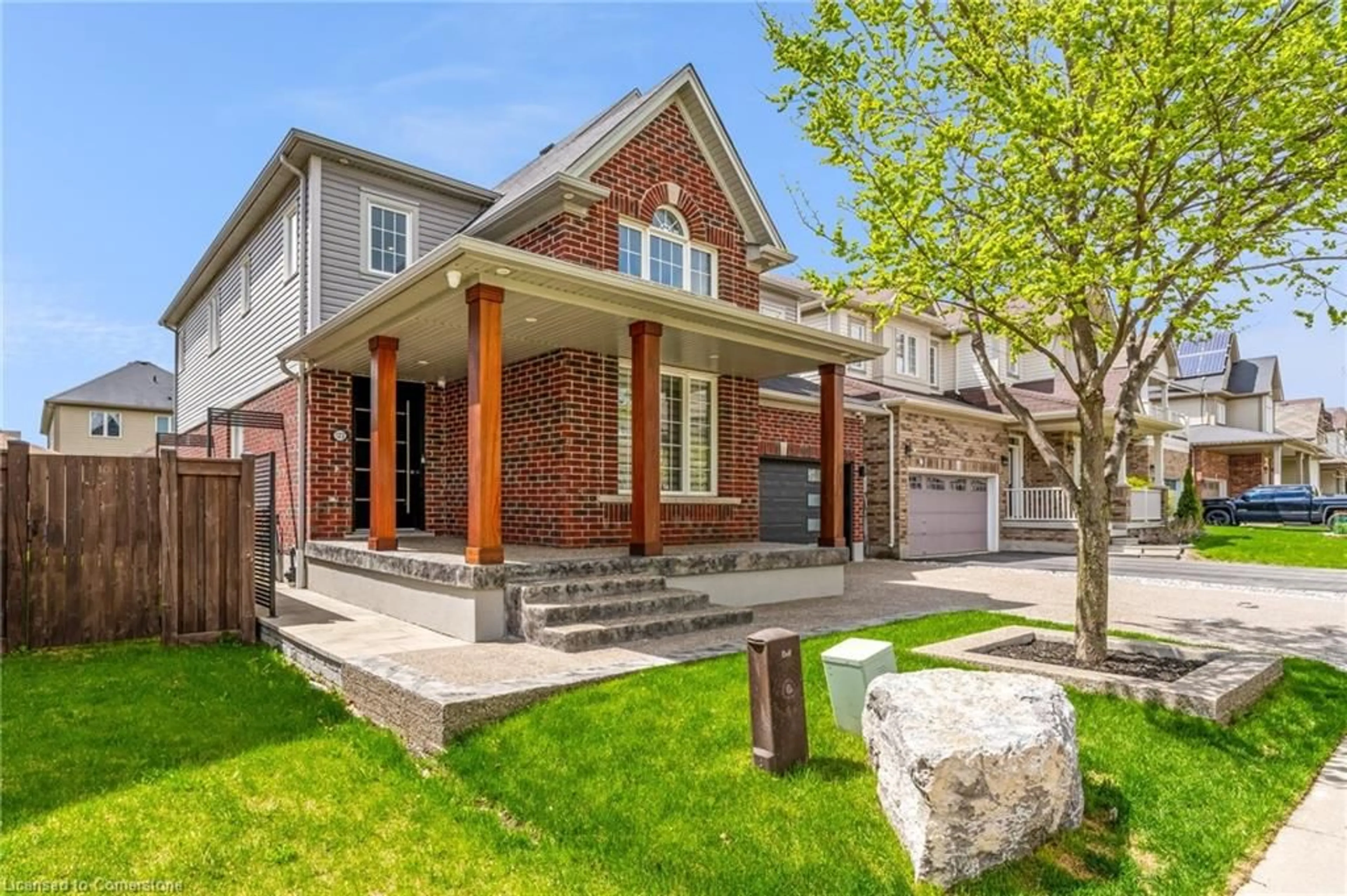 Home with brick exterior material, street for 123 Whitwell Way, Binbrook Ontario L0R 1C0