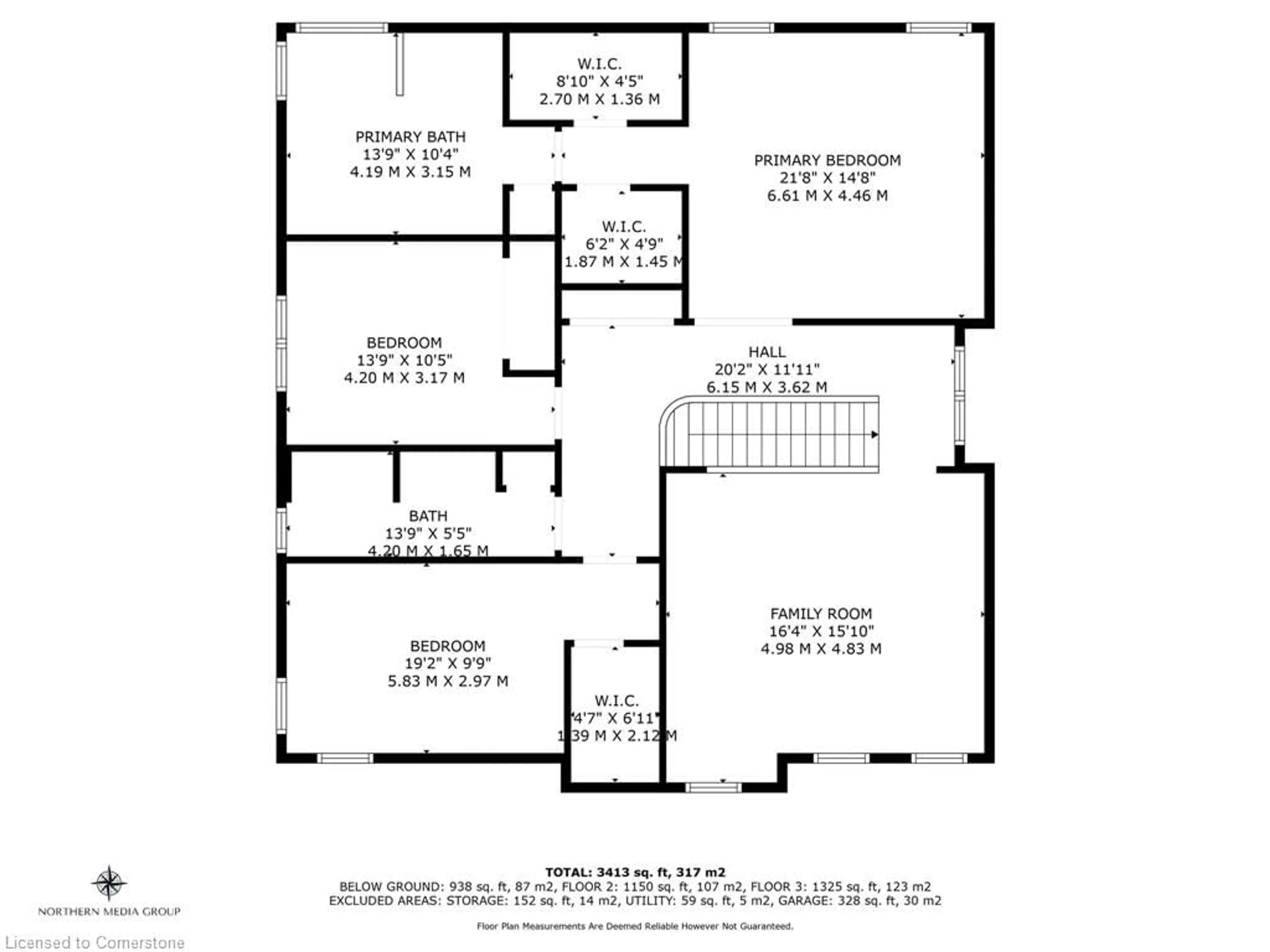 Floor plan for 123 Whitwell Way, Binbrook Ontario L0R 1C0