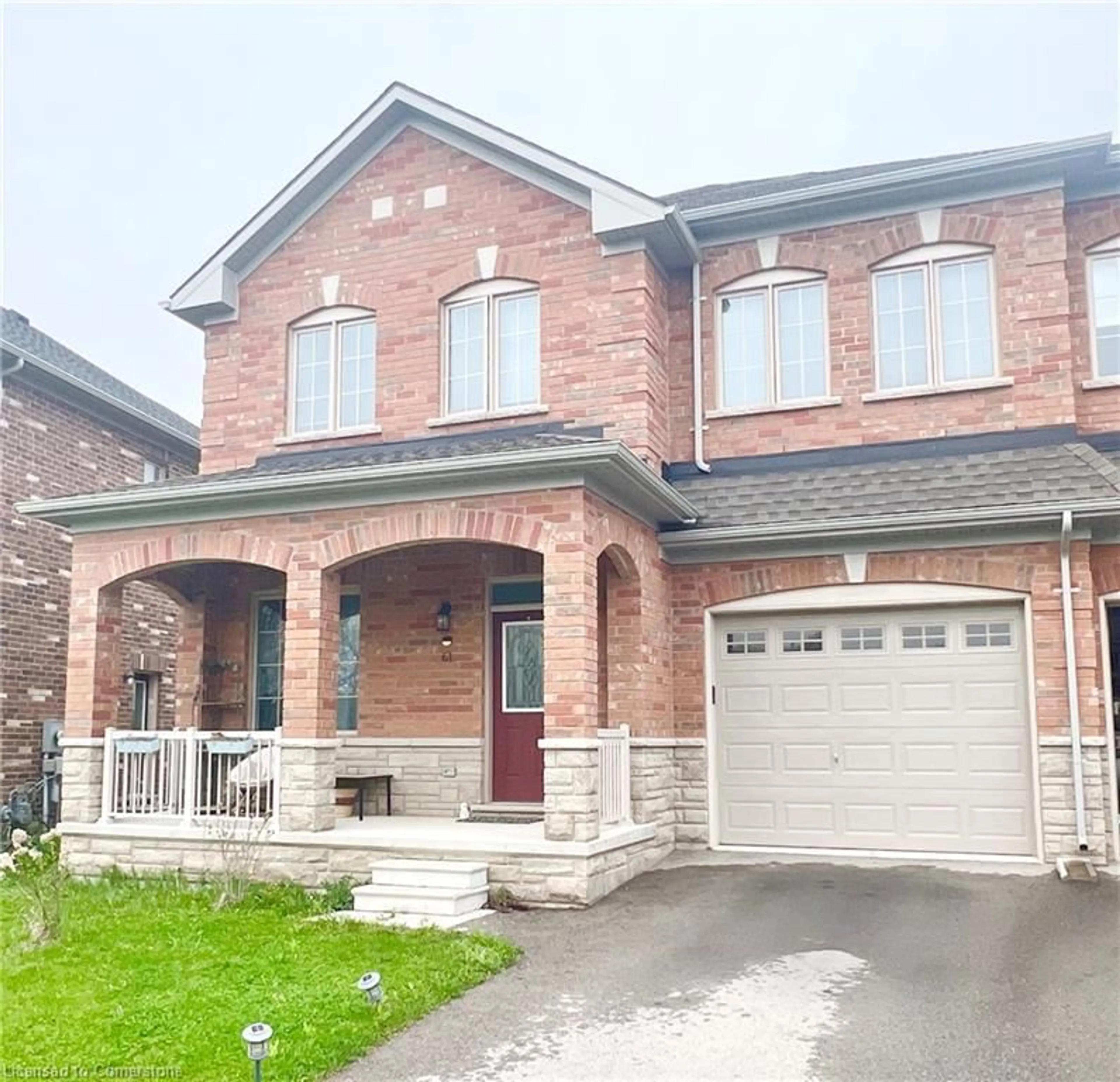 Home with brick exterior material, street for 61 Harvest Ave, Tillsonburg Ontario N4G 0H9
