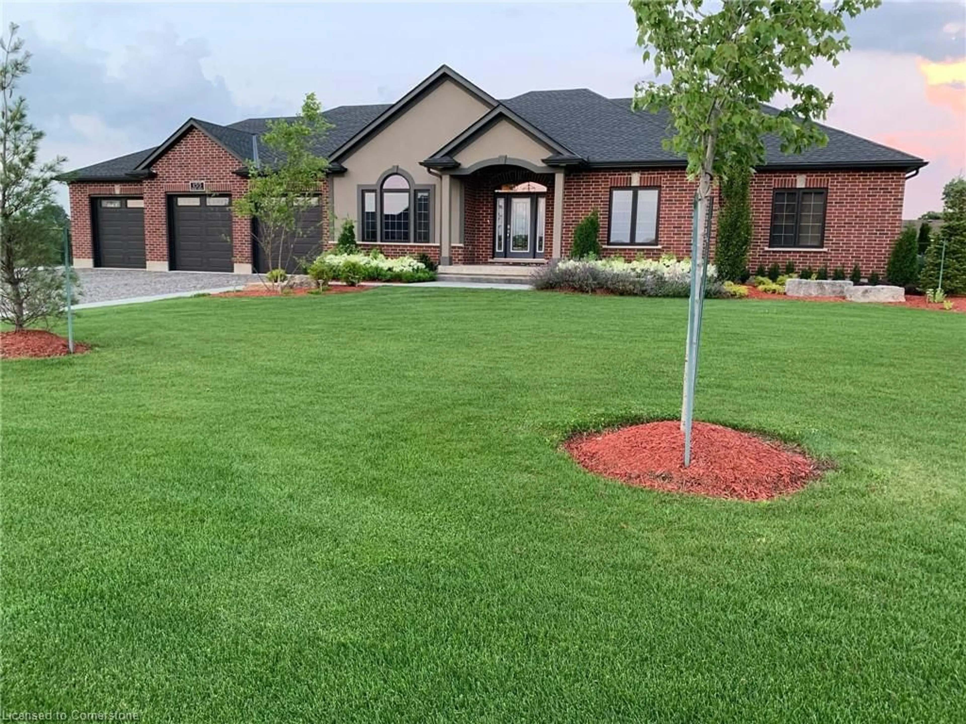 Home with brick exterior material, unknown for 155 Deer Cres, Burgessville Ontario N0J 1C0