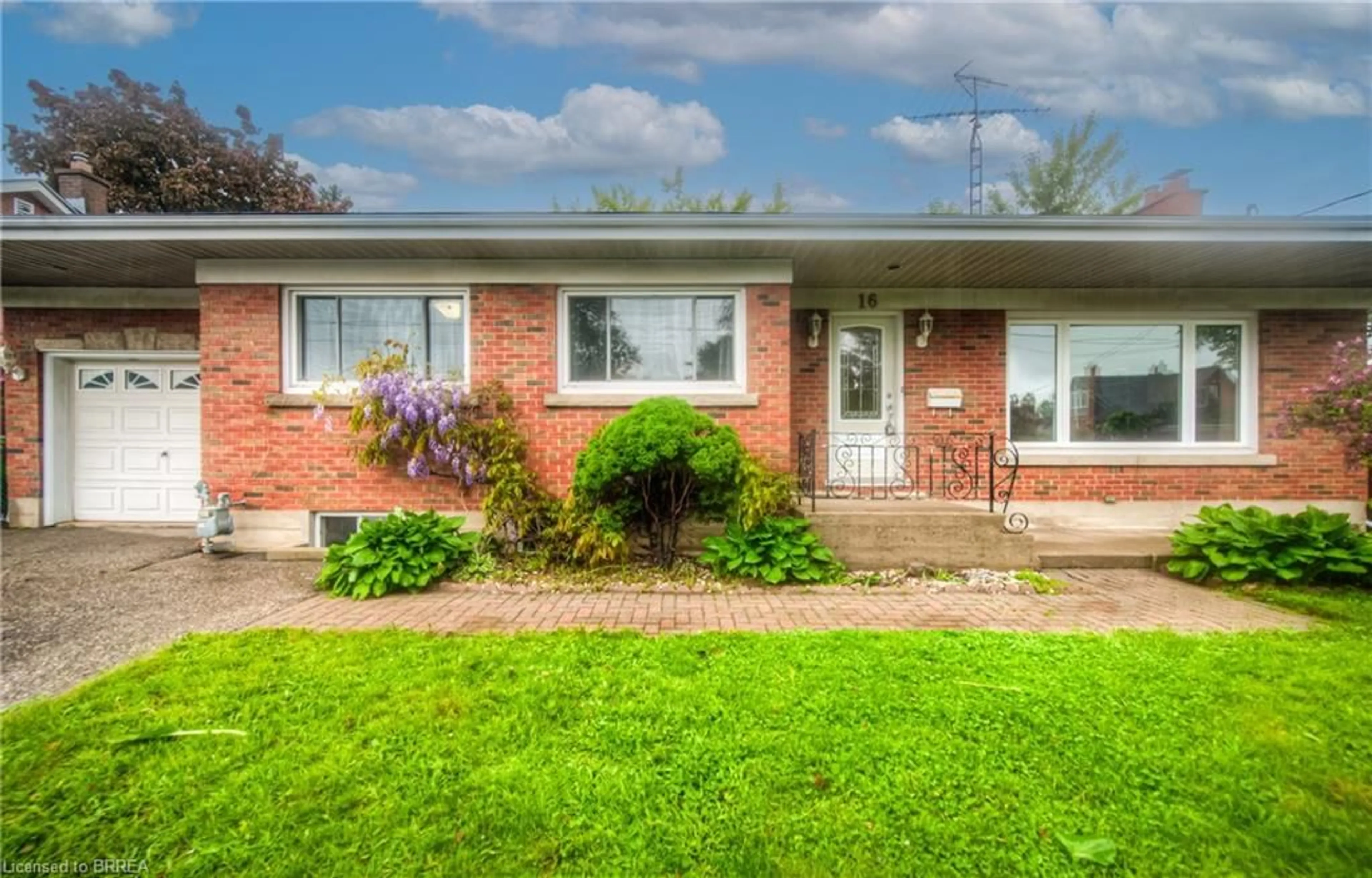 Home with brick exterior material, street for 16 Rowanwood Ave, Brantford Ontario N3S 7B6