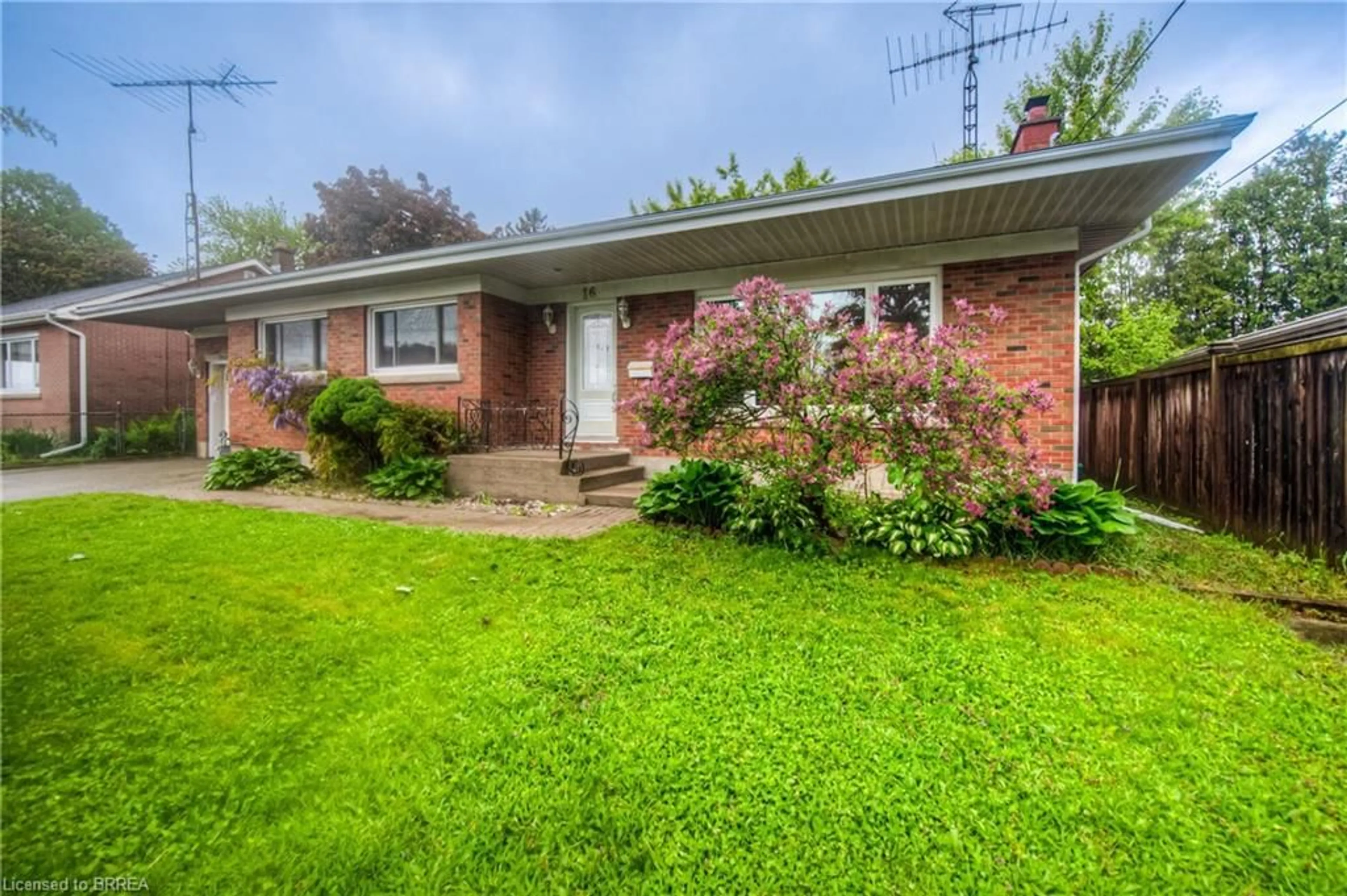 Home with brick exterior material, street for 16 Rowanwood Ave, Brantford Ontario N3S 7B6