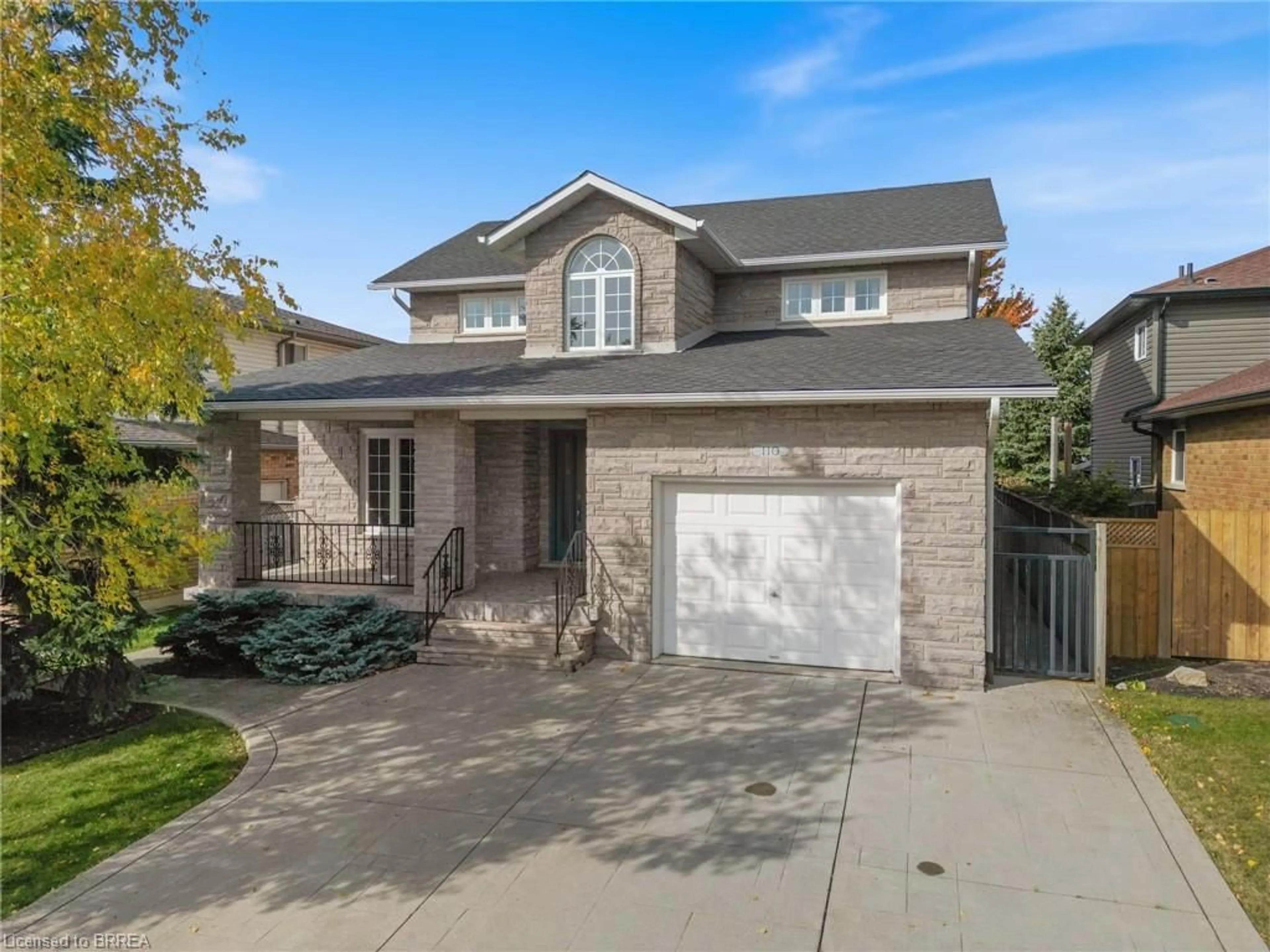 Home with brick exterior material, street for 110 Fieldway Dr, Hamilton Ontario L9A 2L6