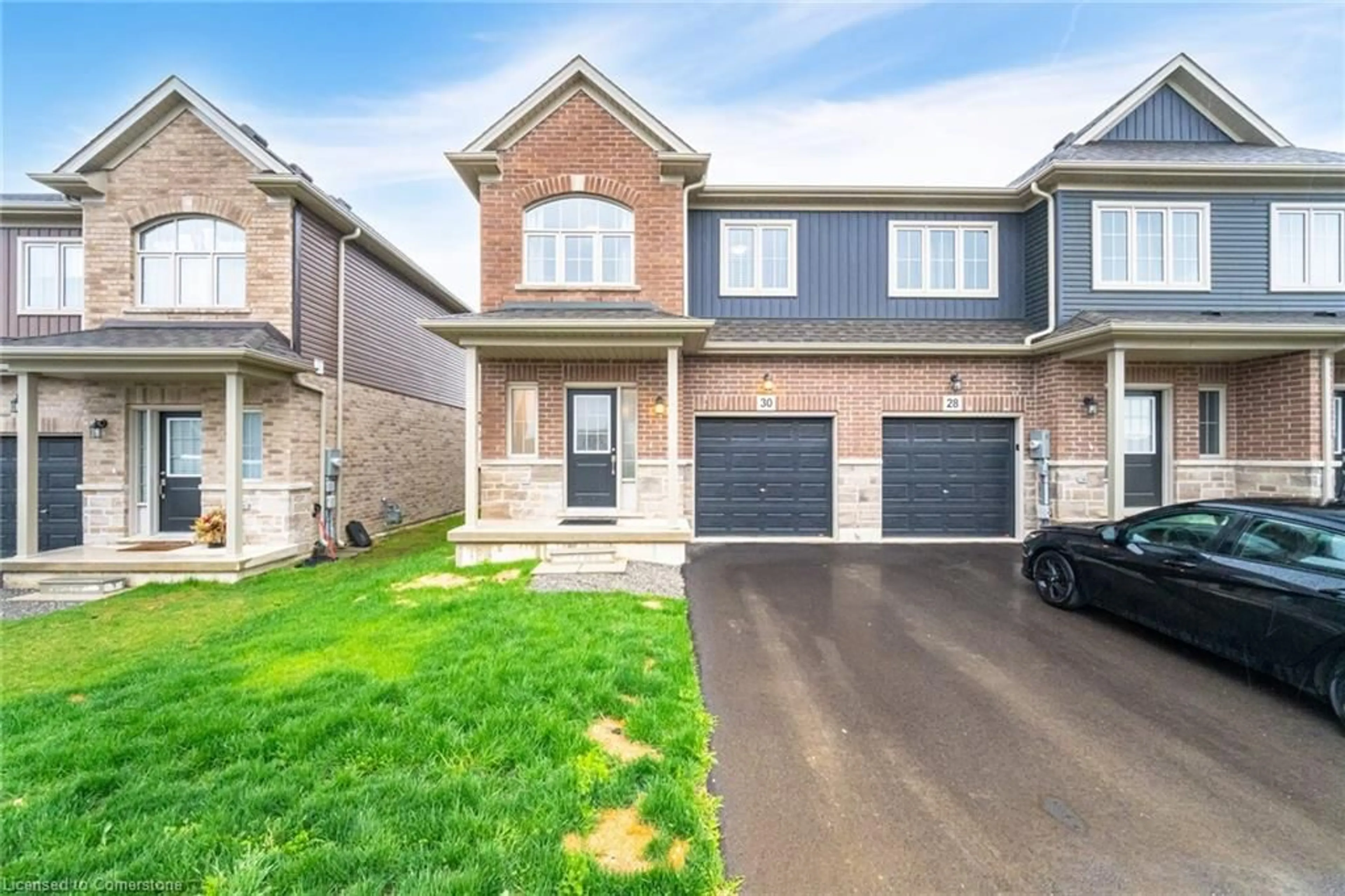 Home with brick exterior material, street for 30 Zoe Lane Lane, Binbrook Ontario L0R 1C0