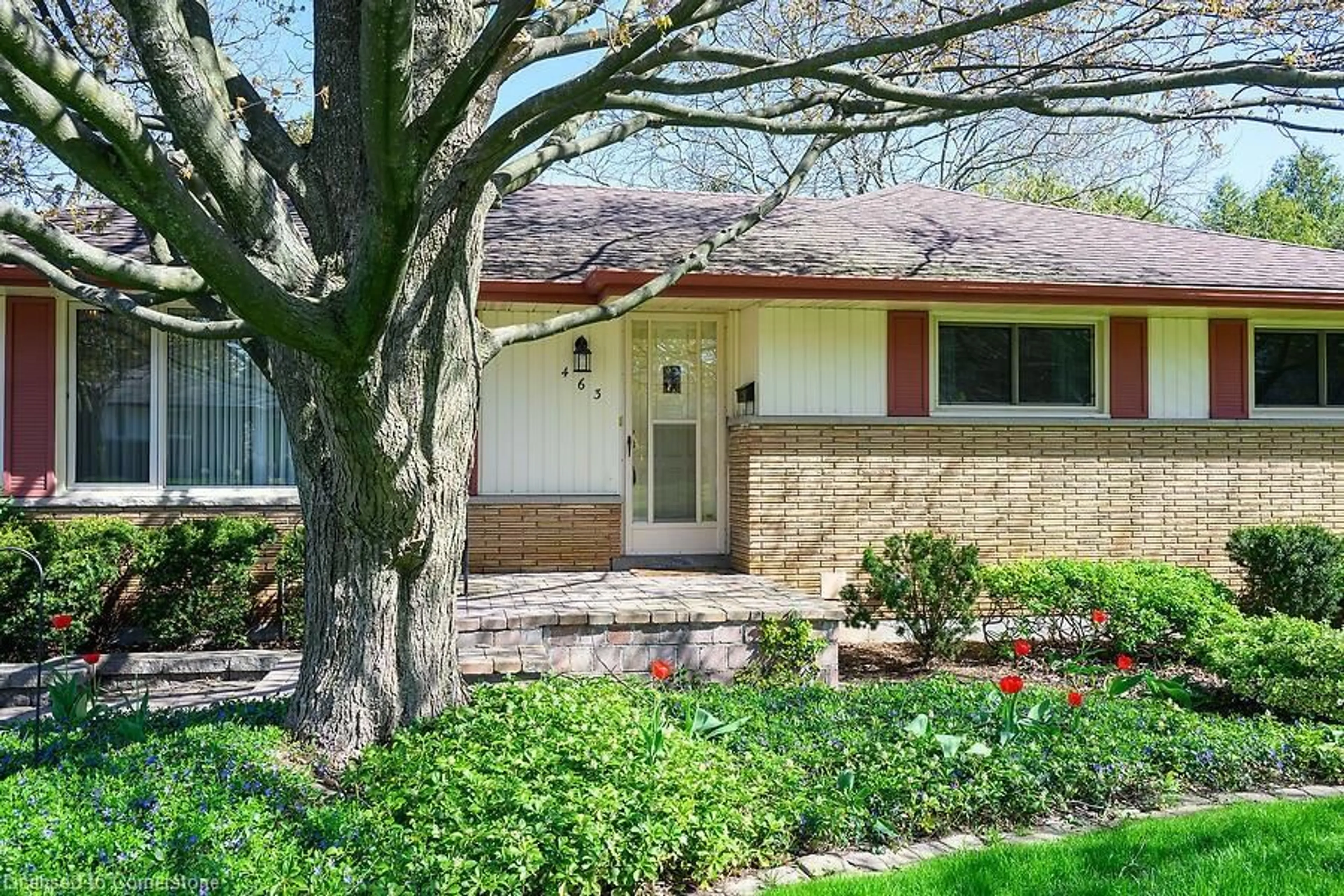 Home with brick exterior material, street for 463 Evergreen Ave, Ancaster Ontario L9G 2P9