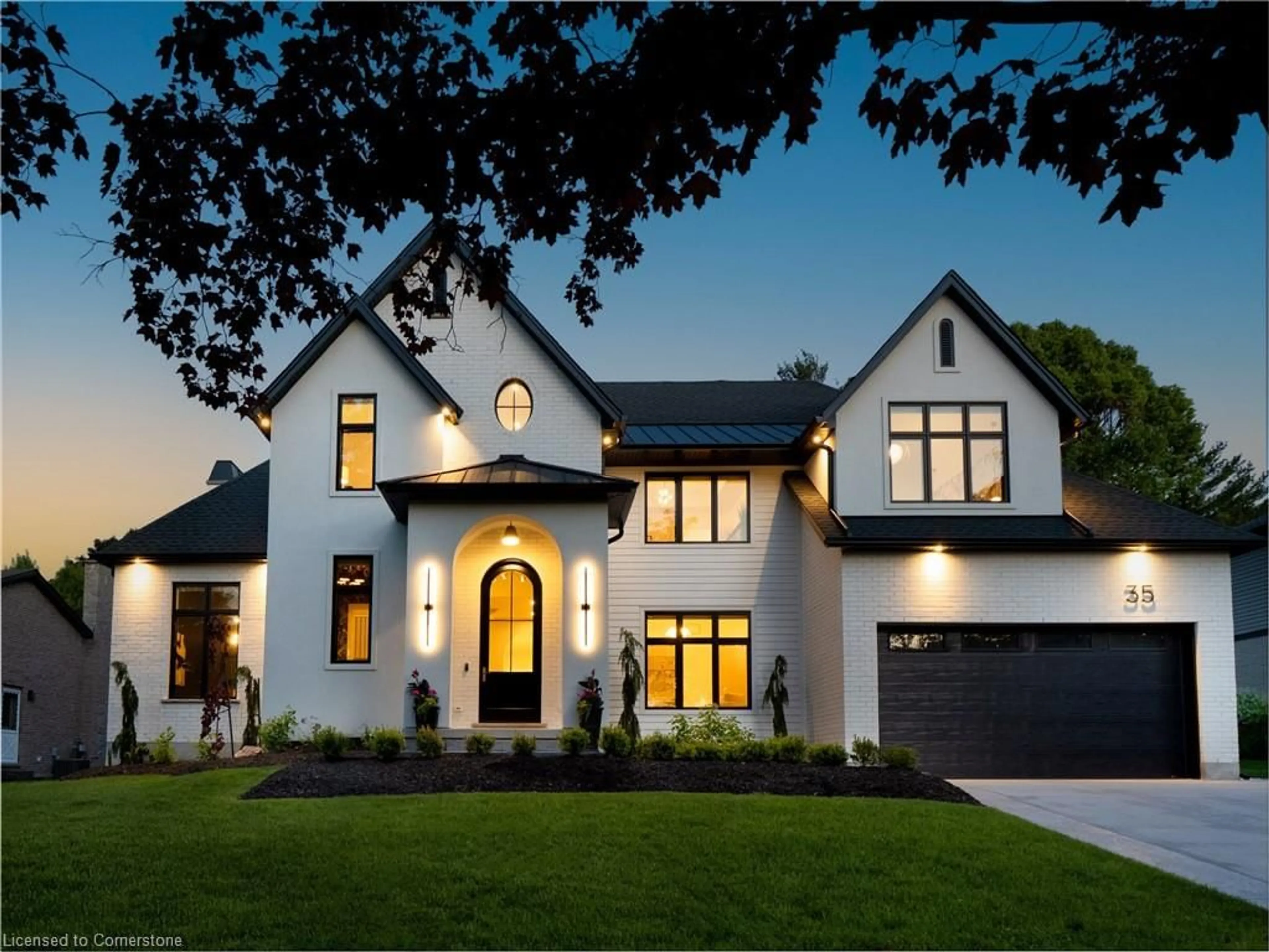 Home with brick exterior material, street for 35 Huntley Cres, Kitchener Ontario N2M 2R4