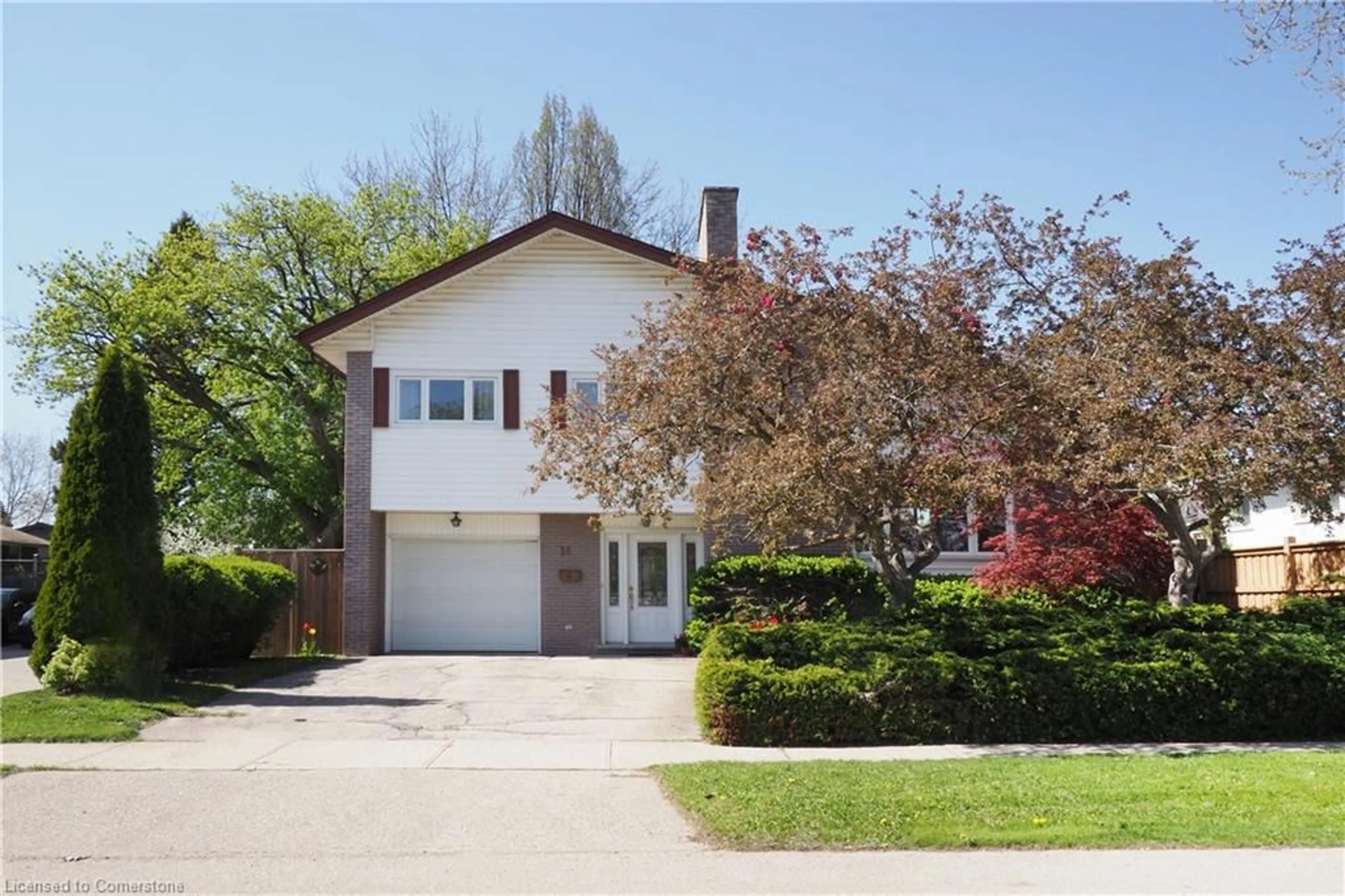 Home with brick exterior material, street for 14 Secord Ave, Kitchener Ontario N2B 2L4