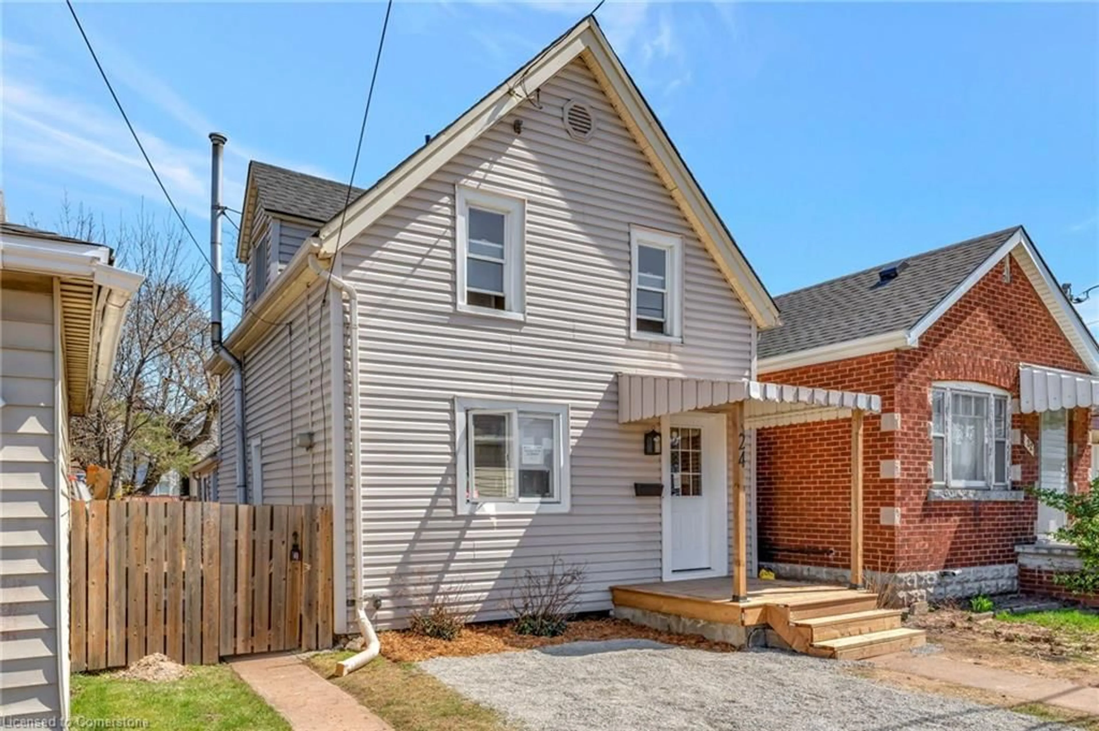 Home with brick exterior material, street for 24 Carlisle St, Hamilton Ontario L8H 4C3
