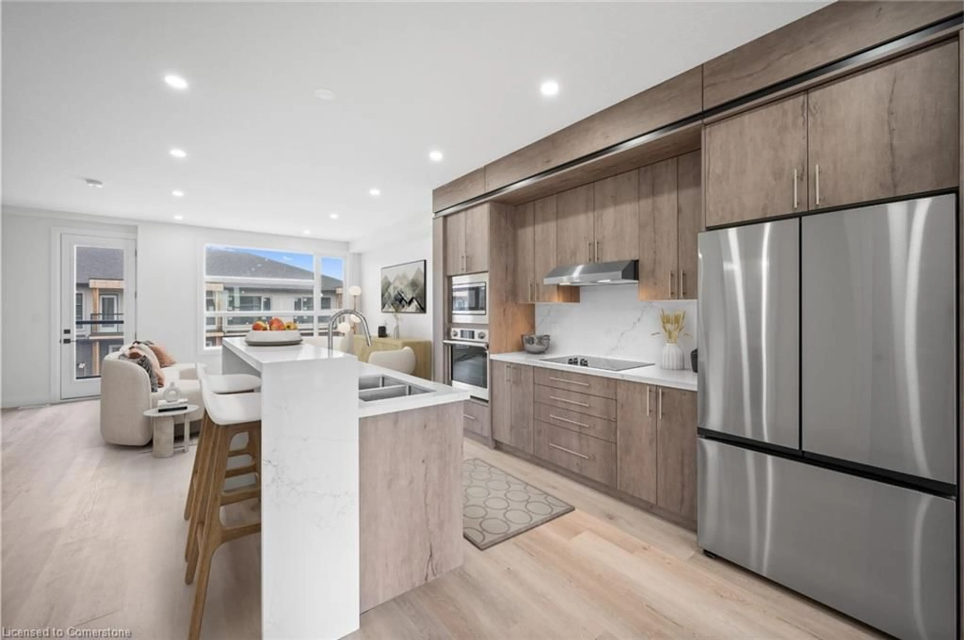 Open concept kitchen, unknown for 73 Warren Trail #33, Welland Ontario L3B 0N8