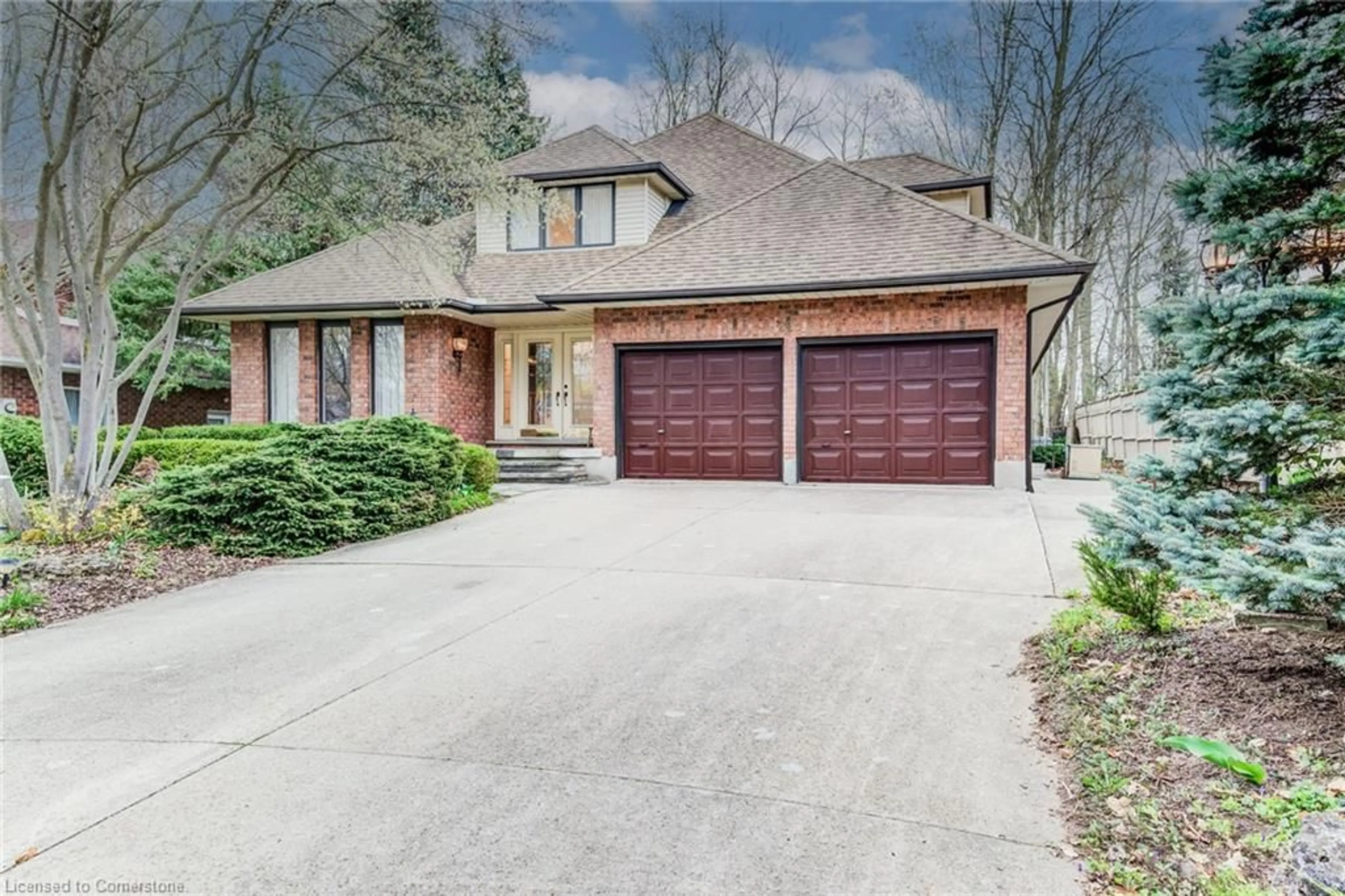 Home with brick exterior material, street for 225 Corrie Cres, Waterloo Ontario N2L 5W3