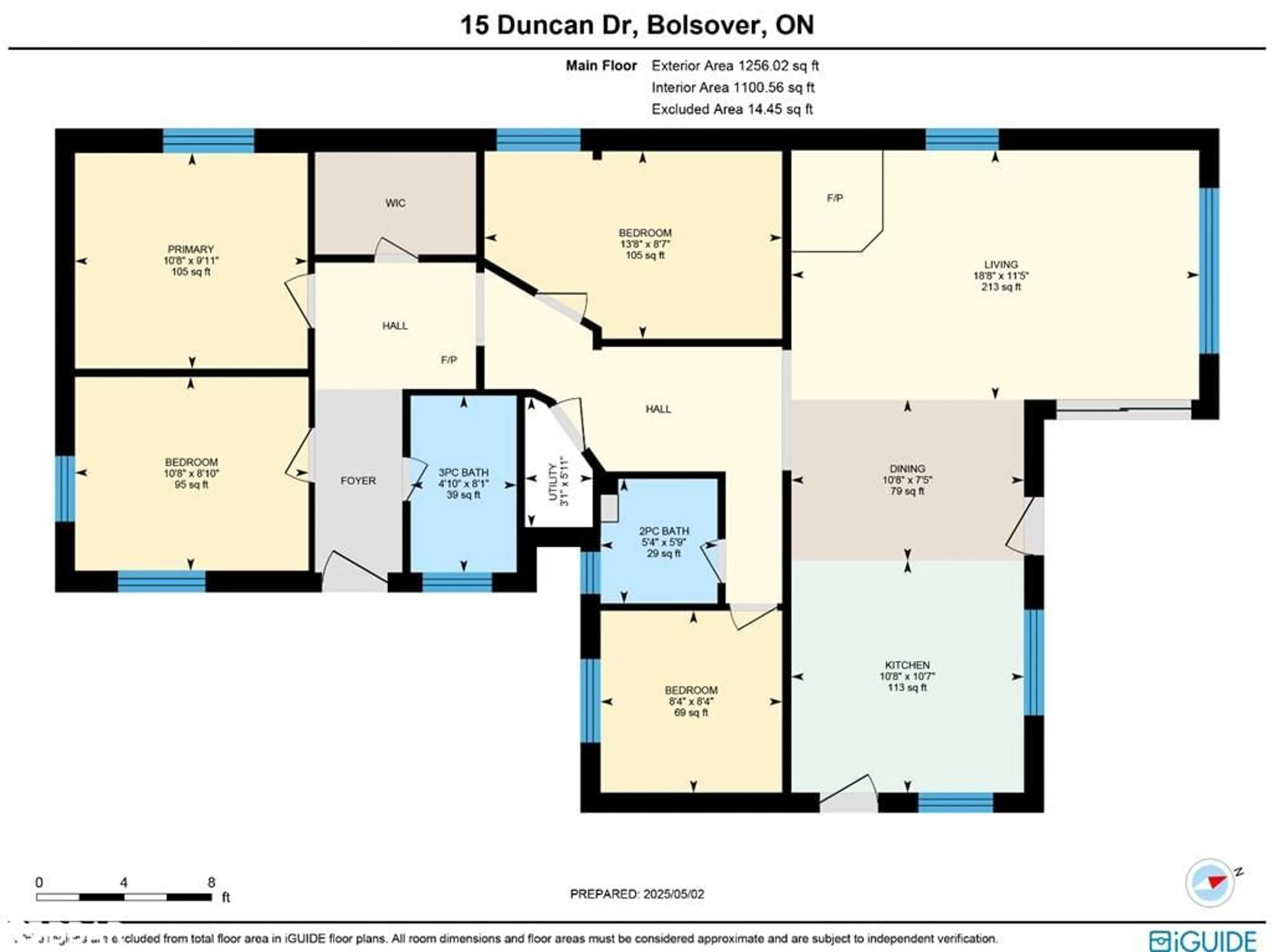Floor plan for 15 Duncan Dr, Bolsover Ontario K0M 1B0