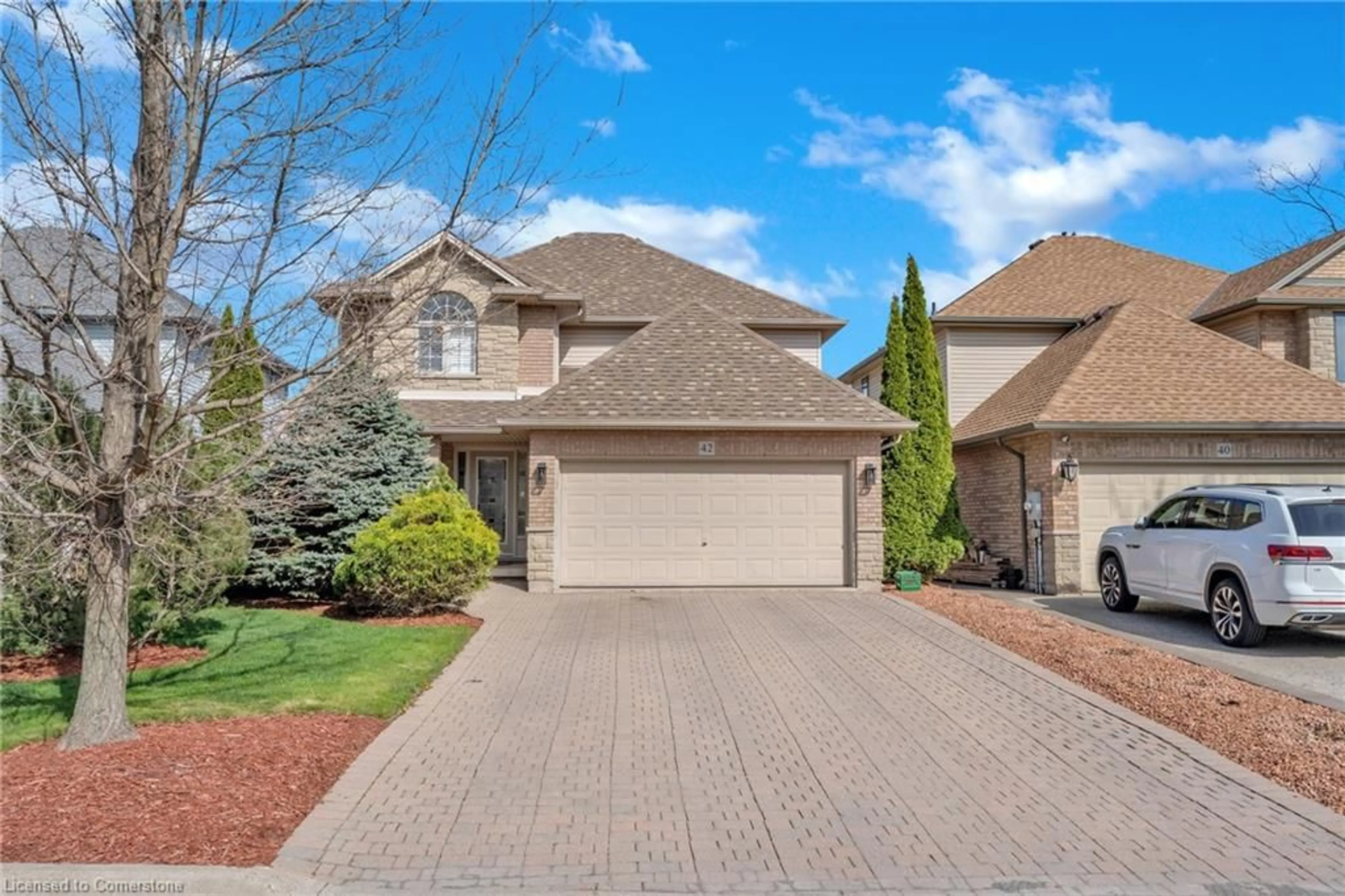 Home with brick exterior material, street for 42 Archer Way, Mount Hope Ontario L0R 1W0