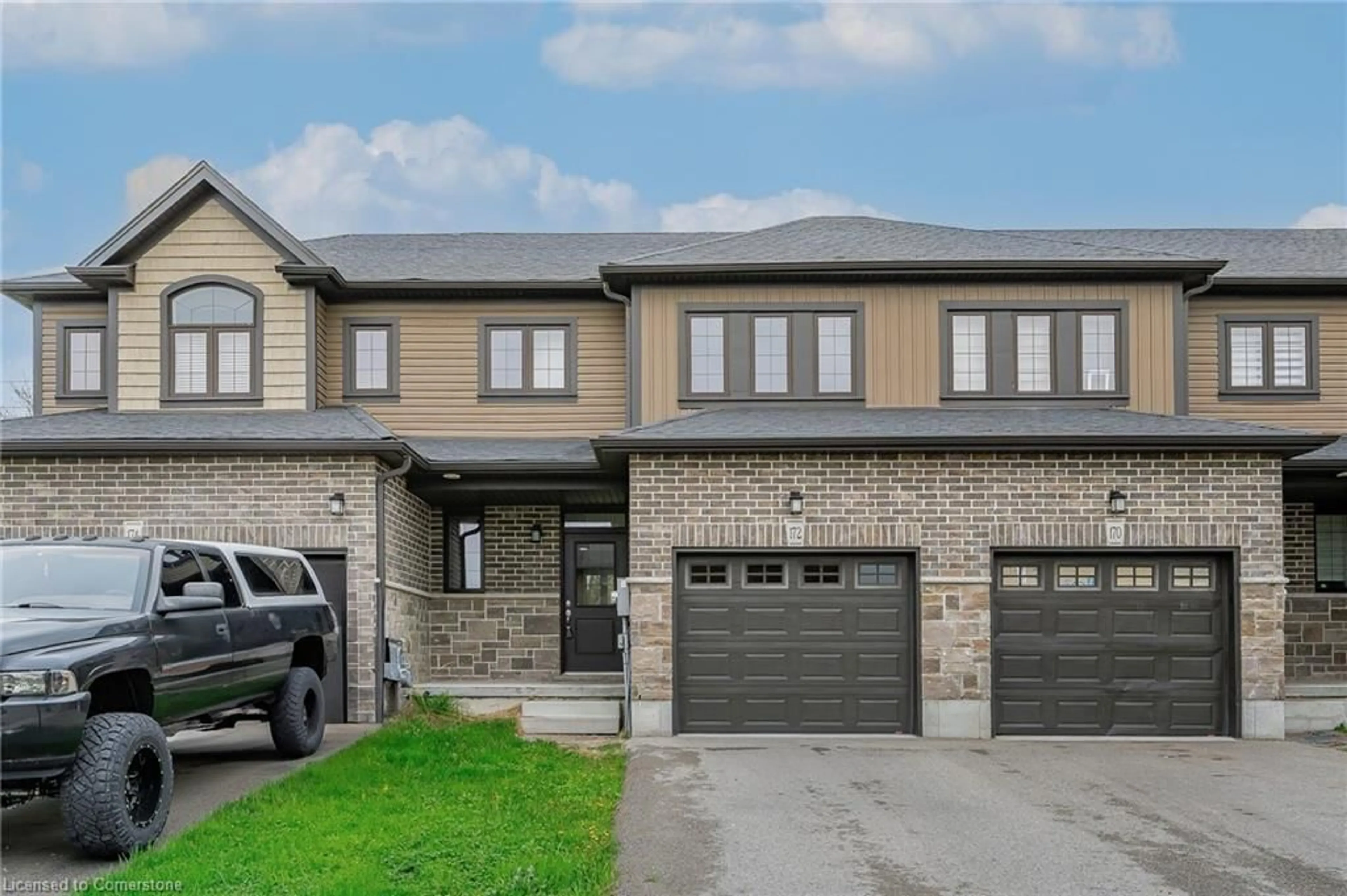 Home with brick exterior material, street for 172 Links Cres, Woodstock Ontario N4T 0L9