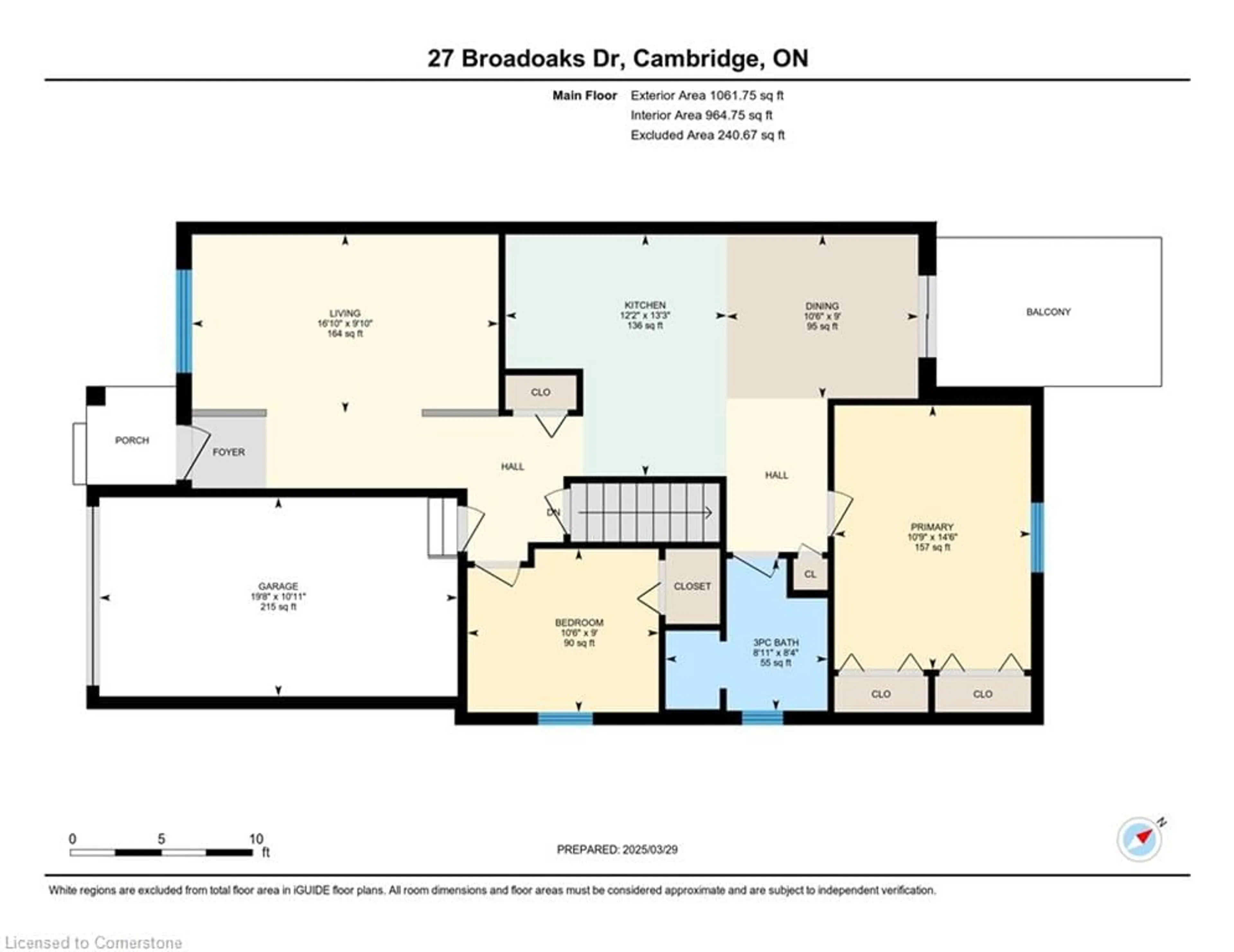 Floor plan for 27 Broadoaks Dr, Cambridge Ontario N1T 2C3