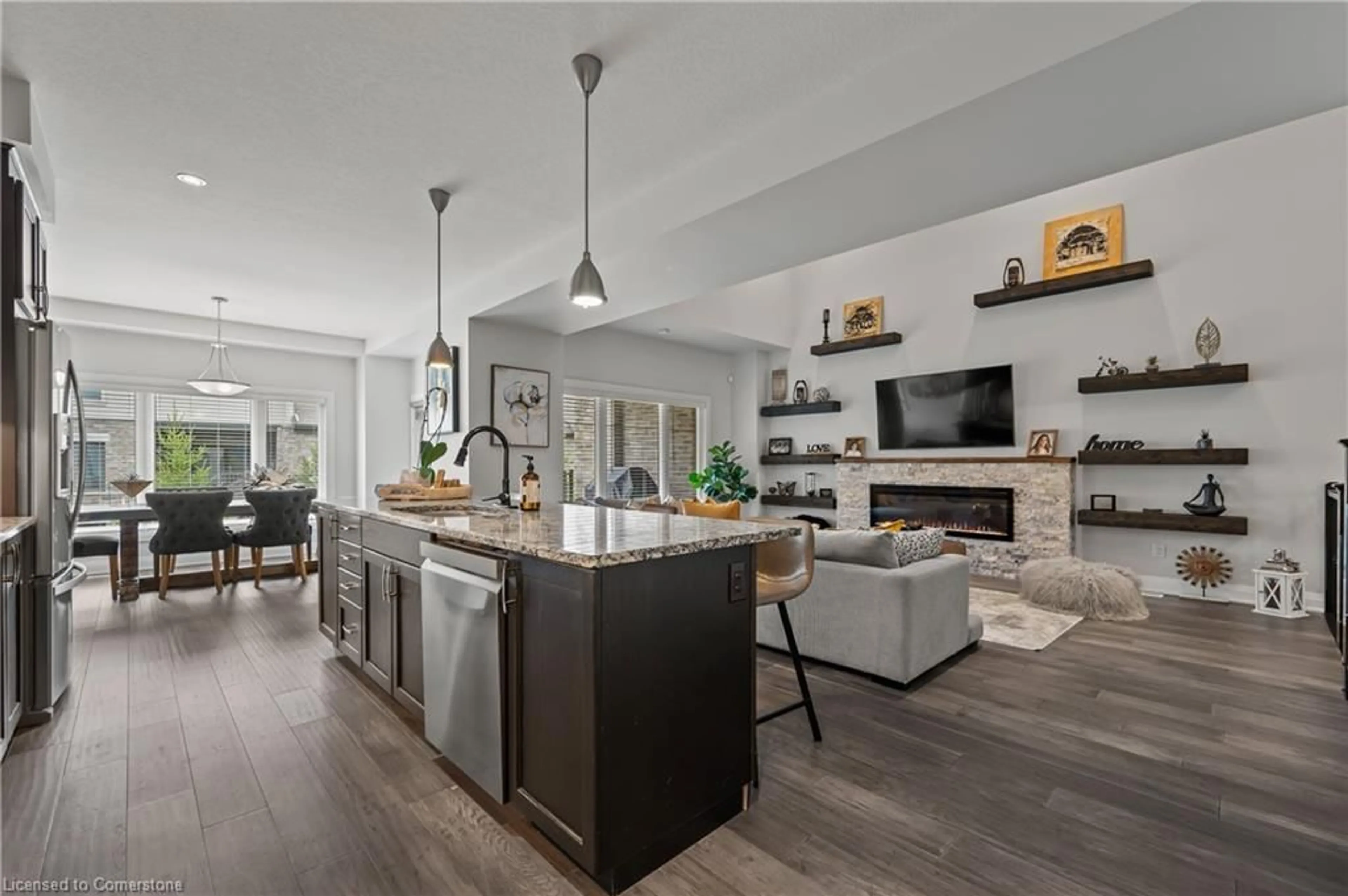 Open concept kitchen, unknown for 271 Grey Silo Rd #21, Waterloo Ontario N2K 0E9
