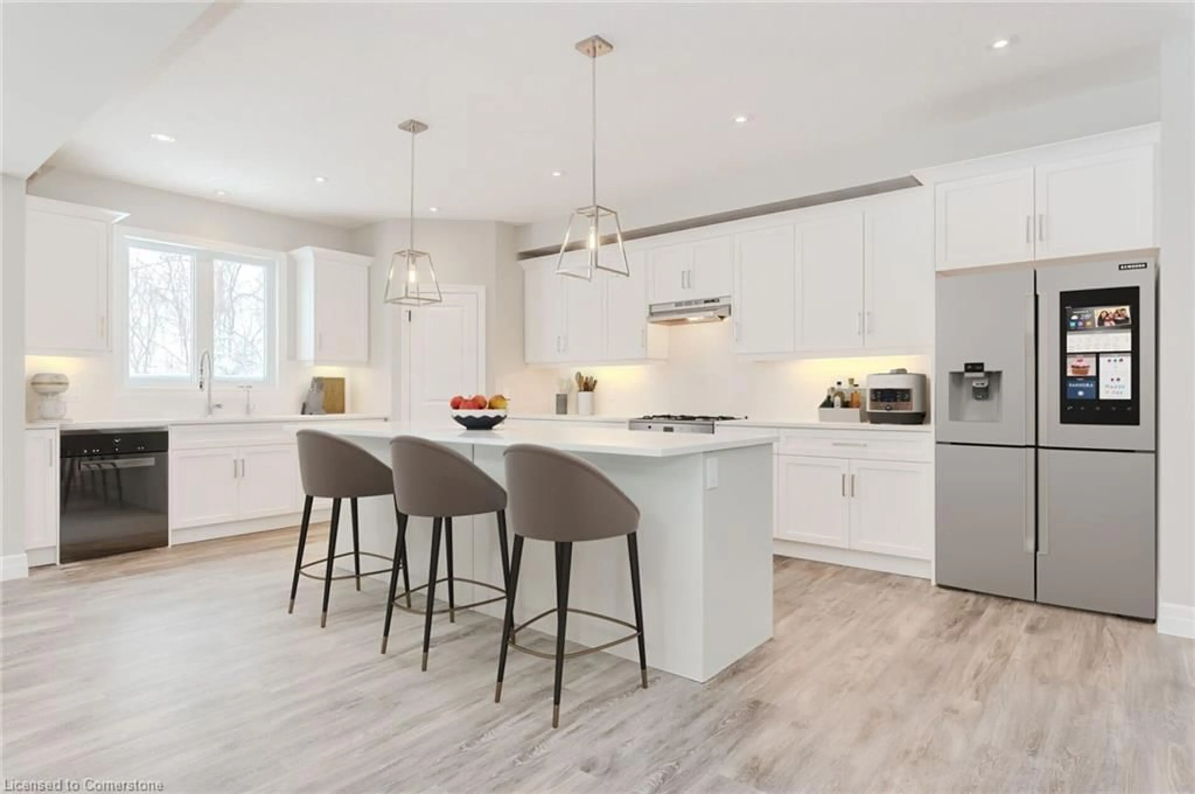 Open concept kitchen, unknown for 82 Quarry Park Dr, Kitchener Ontario N2B 3J7