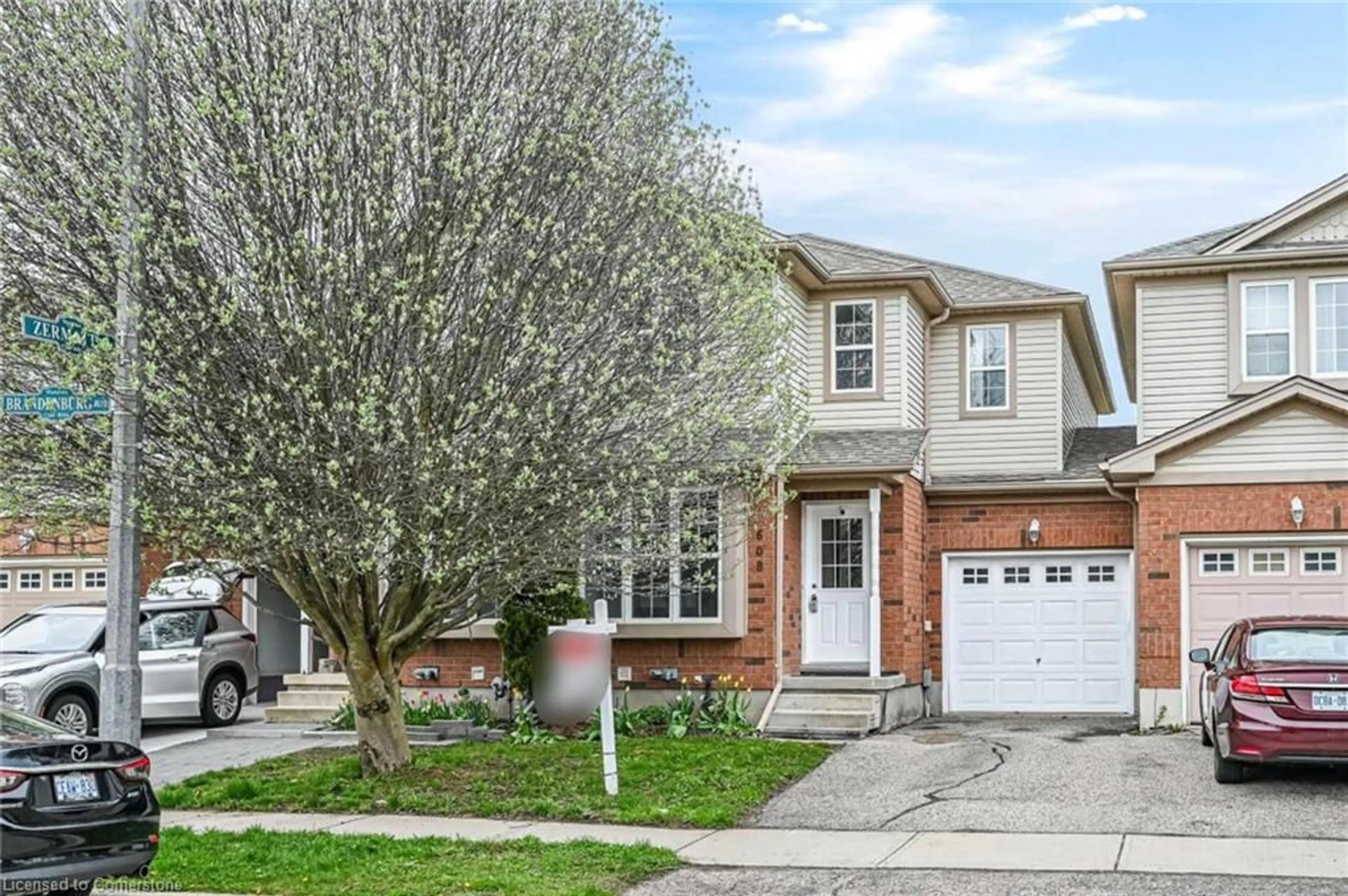 Home with brick exterior material, street for 608 Brandenburg Blvd, Waterloo Ontario N2T 2V3