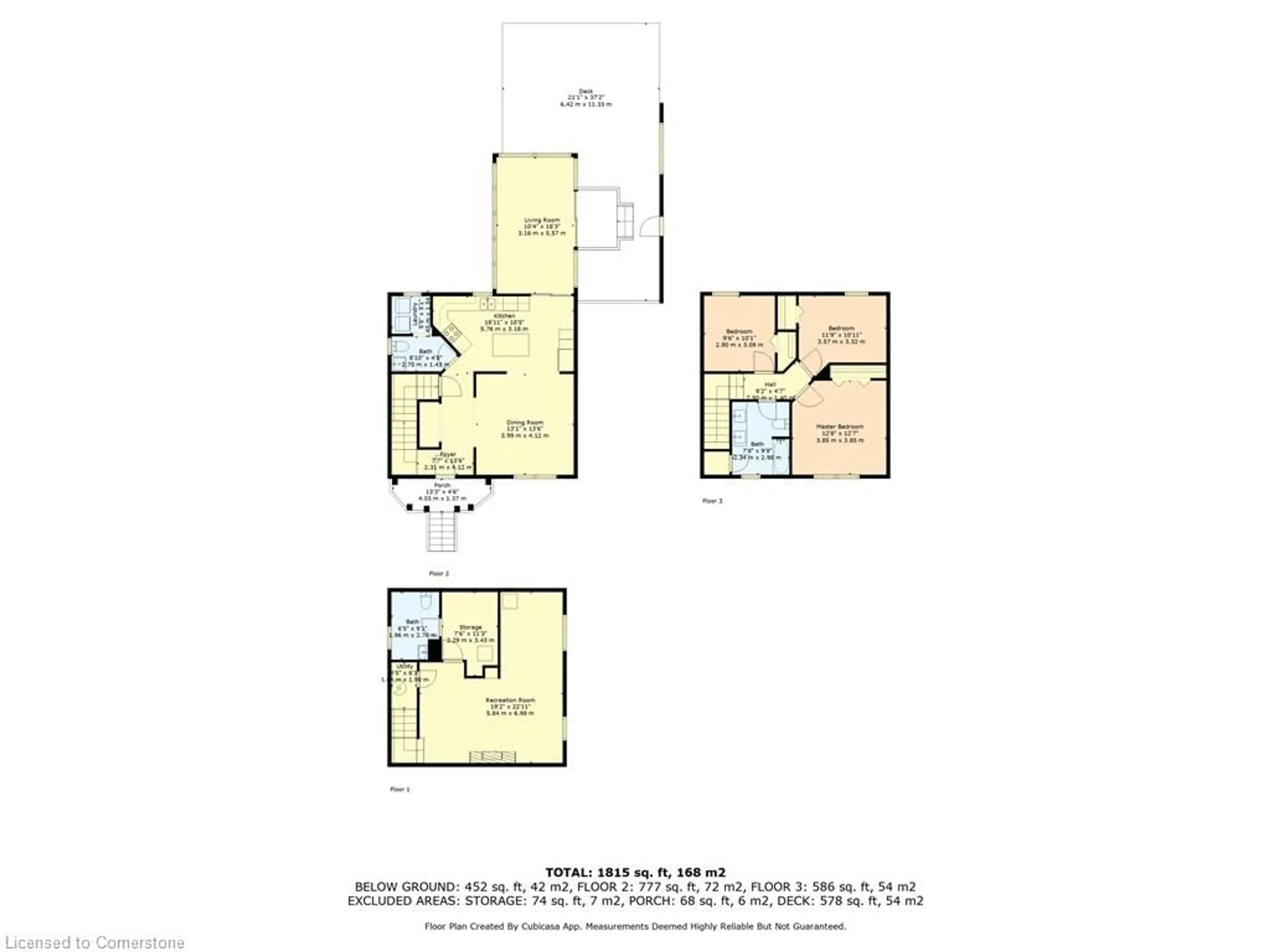 Floor plan for 1076 Brussels Line, Wroxeter Ontario N0G 2X0
