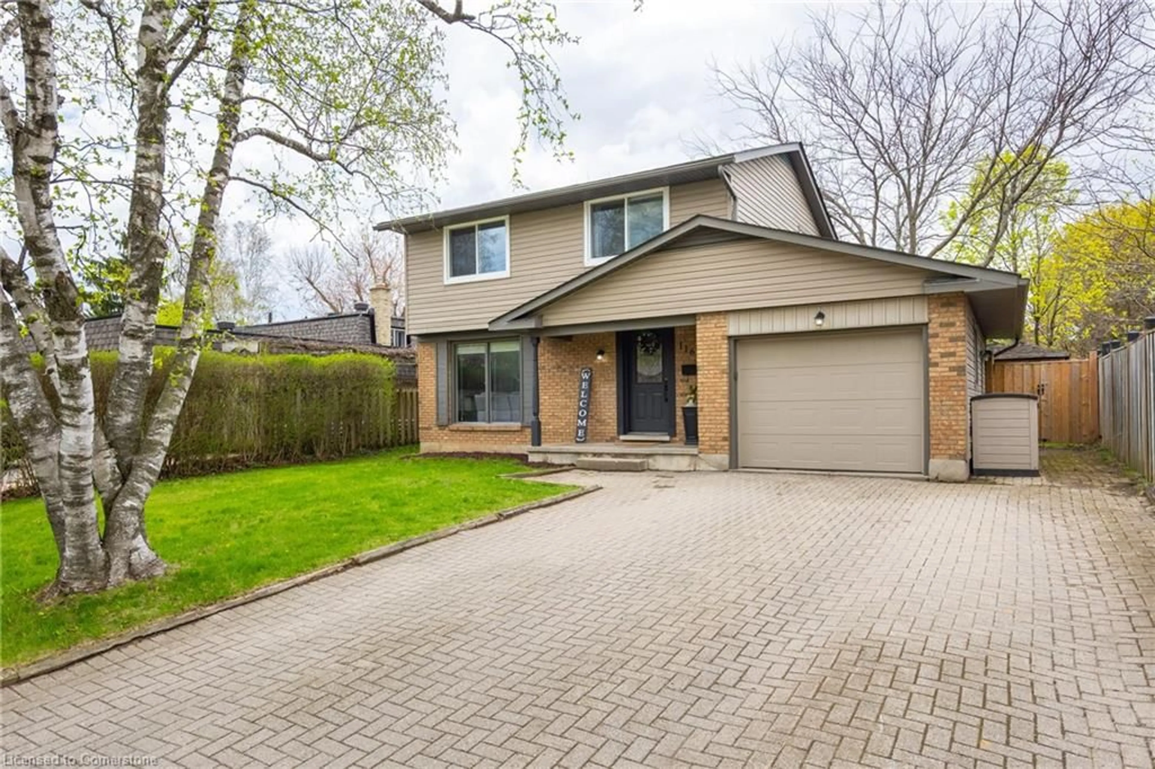 Home with brick exterior material, street for 116 Morrison Rd, Kitchener Ontario N2A 2T5