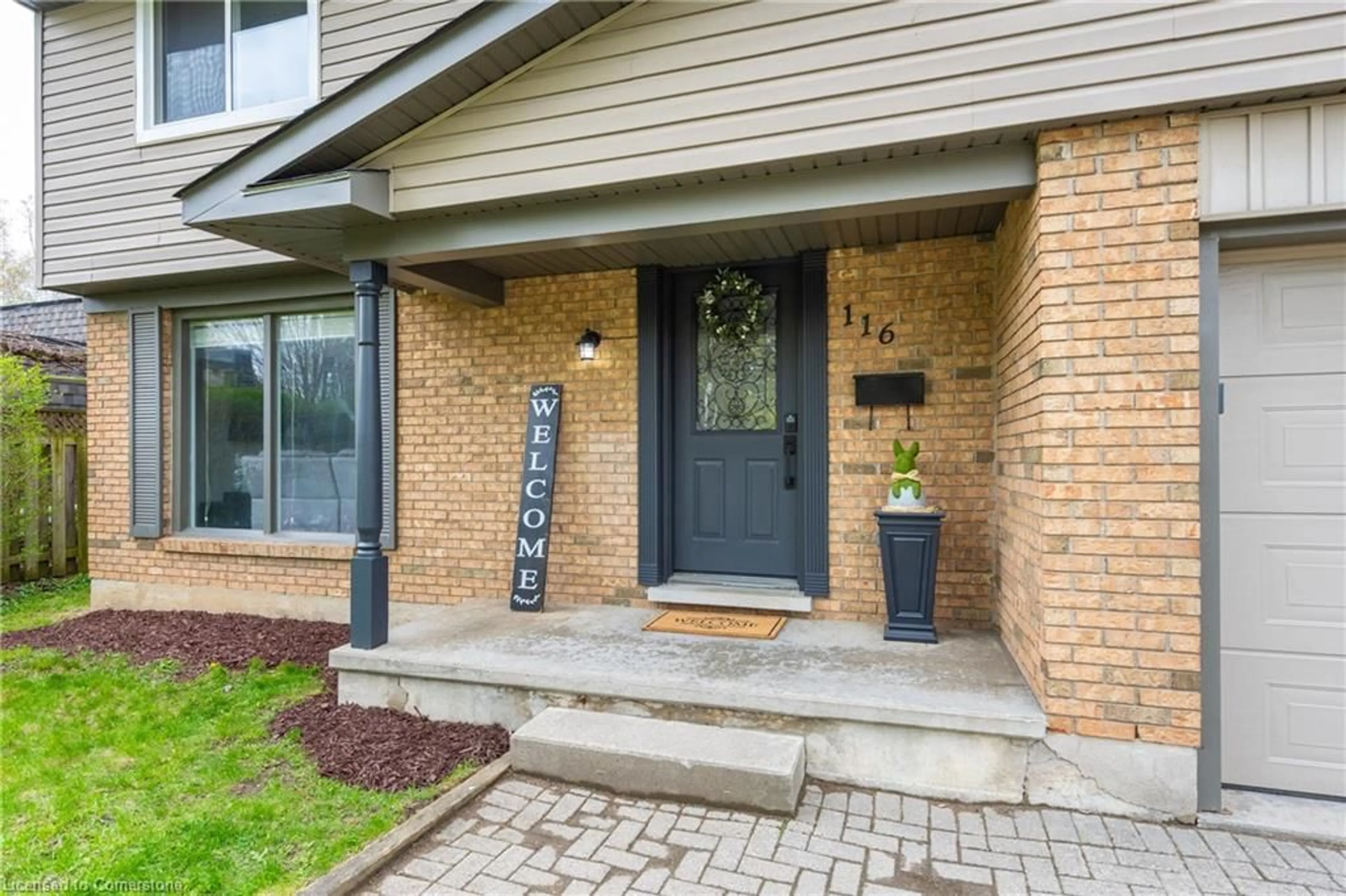 Home with brick exterior material, street for 116 Morrison Rd, Kitchener Ontario N2A 2T5