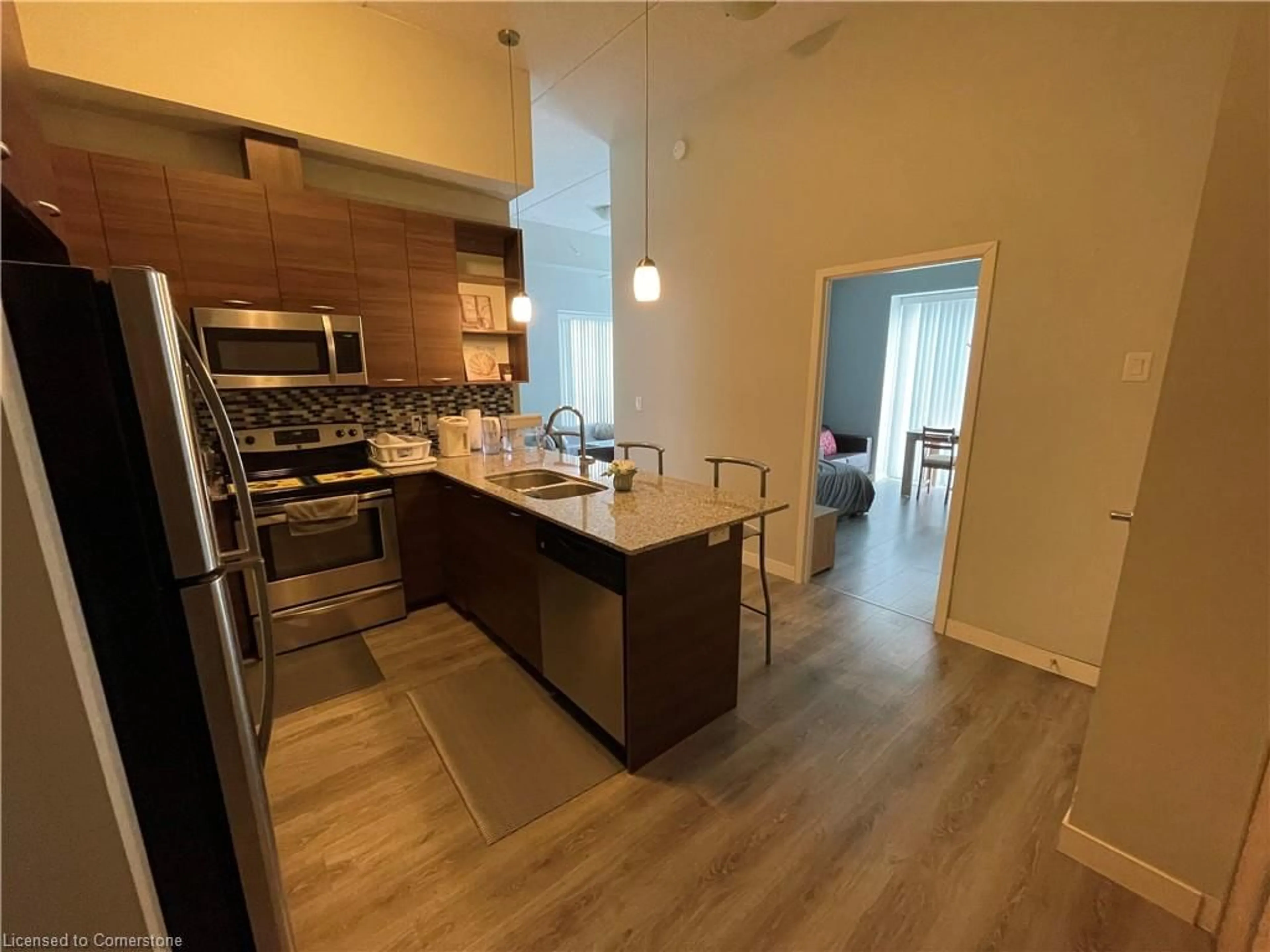 Open concept kitchen, unknown for 318 Spruce St #302, Waterloo Ontario N2L 3M7