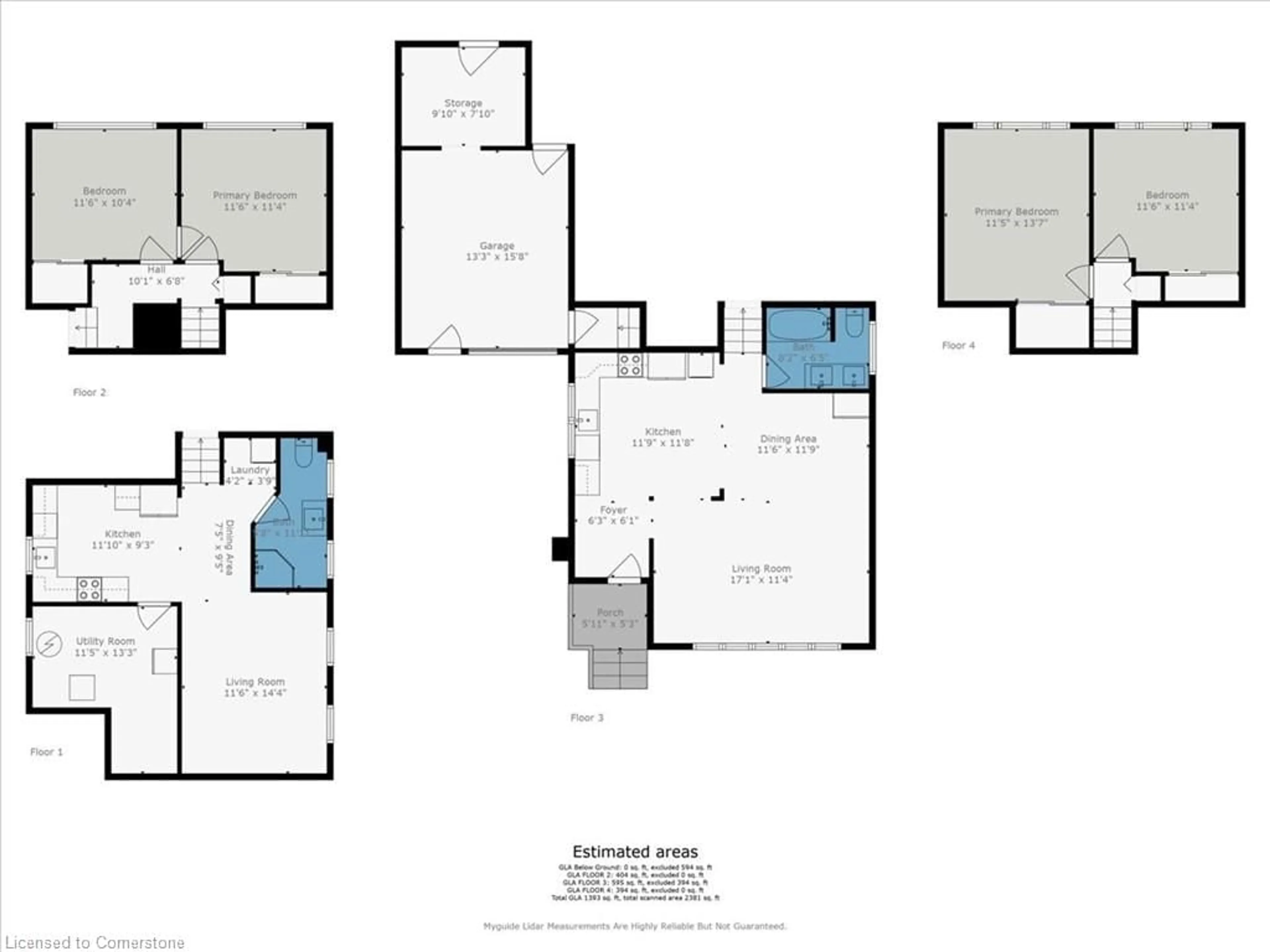 Floor plan for 135 Ruskview Rd, Kitchener Ontario N2M 4S1