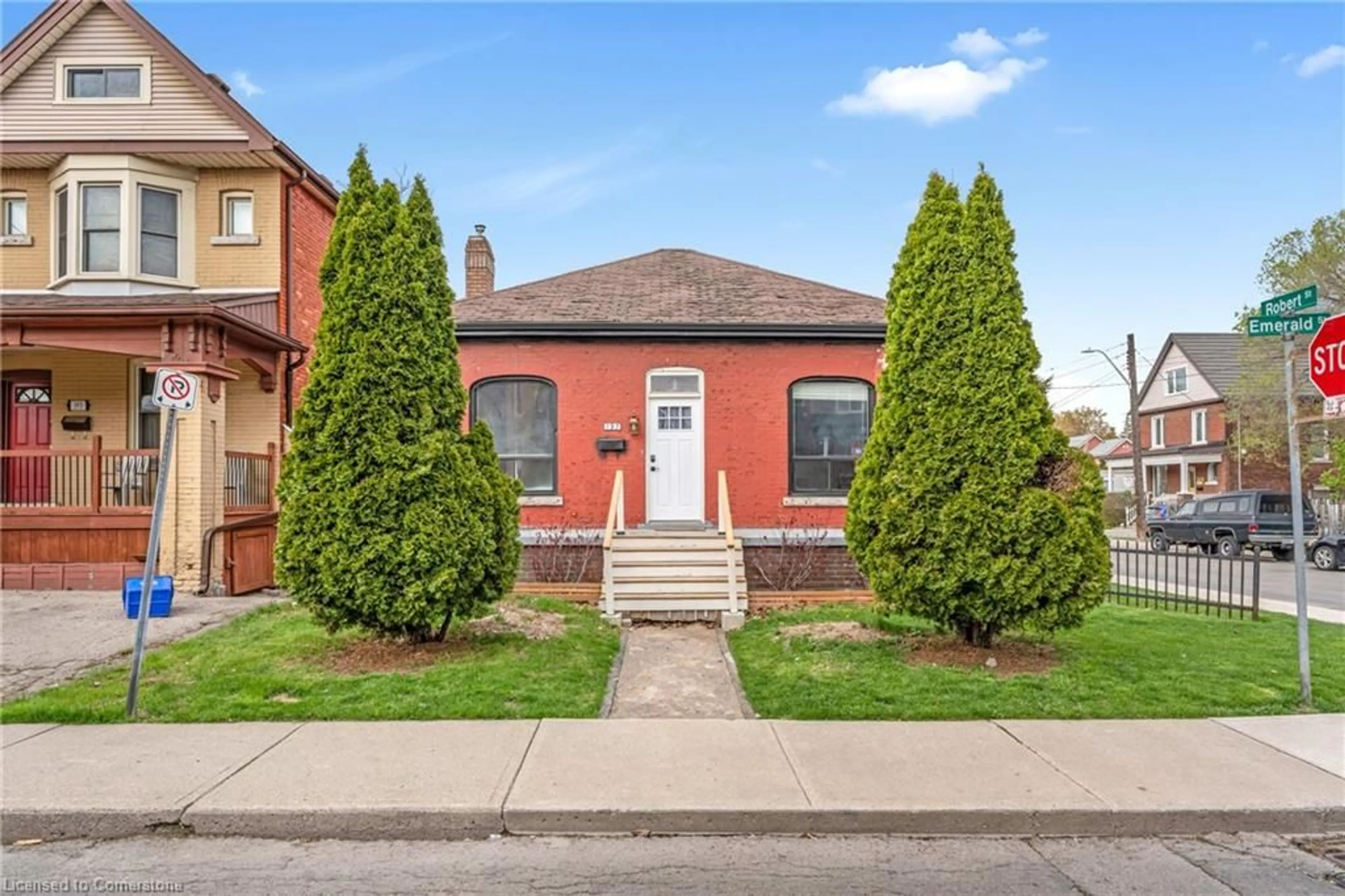 Home with brick exterior material, street for 197 Emerald St, Hamilton Ontario L8L 5K9
